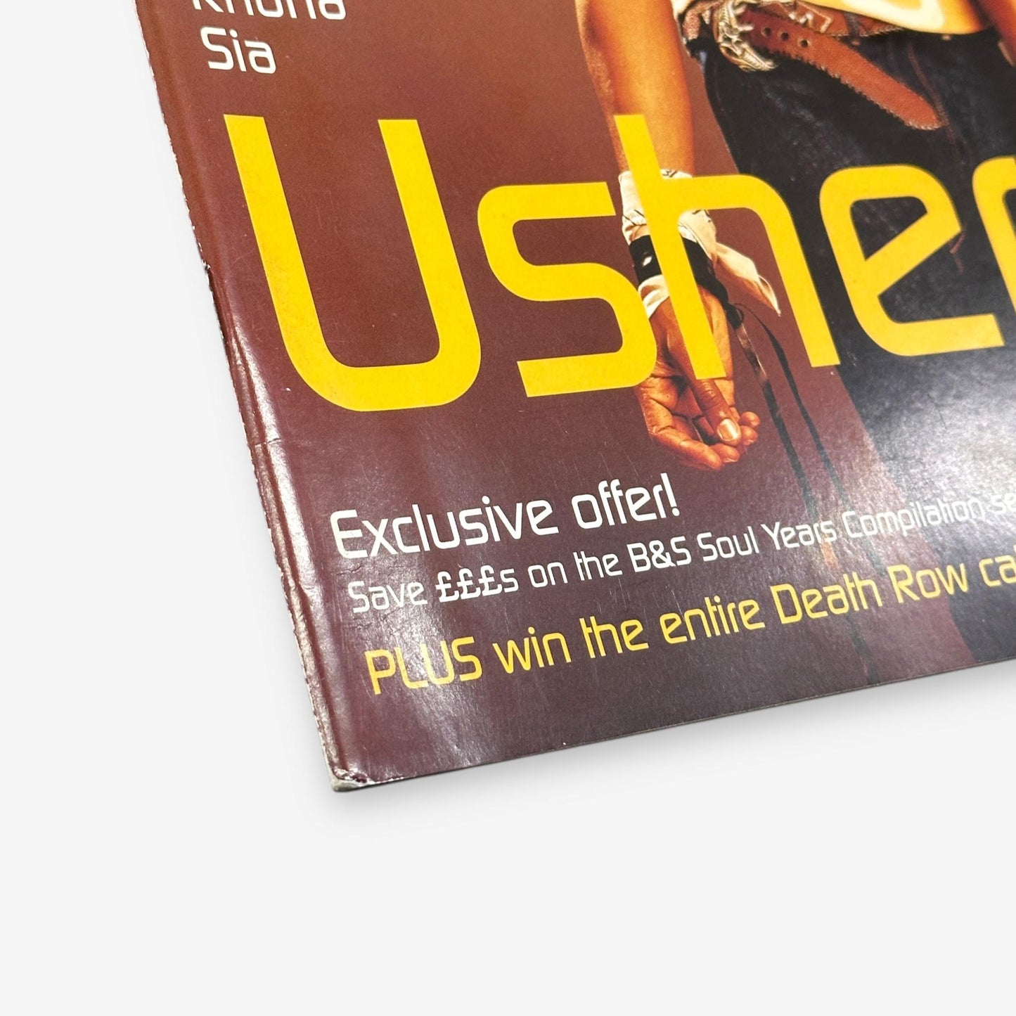 2001 Usher - Number One Man - Blues & Soul Magazine Issue 846