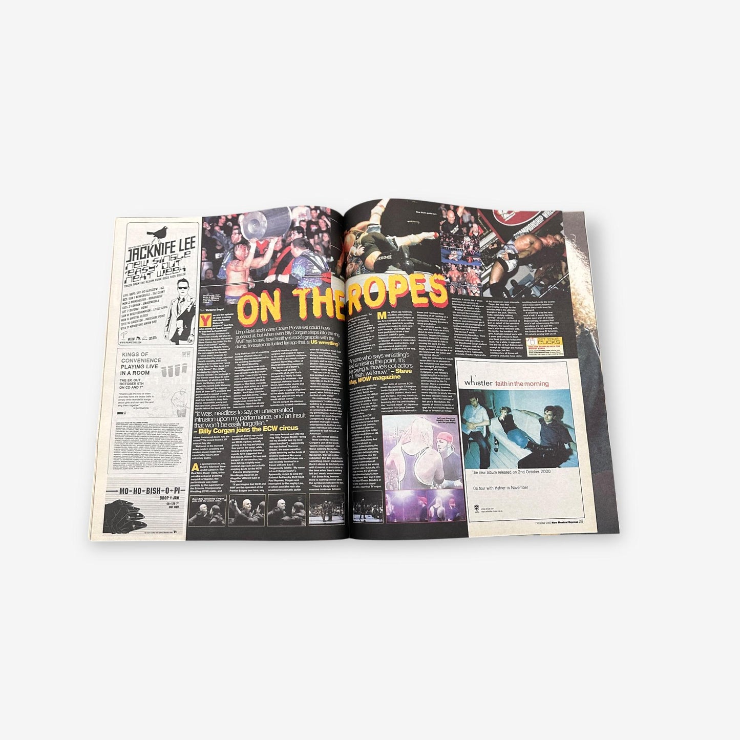 2000 Moby & Kelis - Big Hitters! - NME Magazine