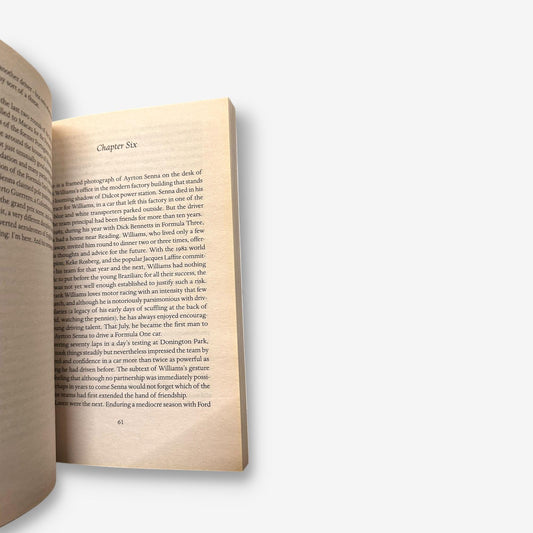 The Death Of Ayrton Senna - 1999 Paperback Book (Richard Williams)