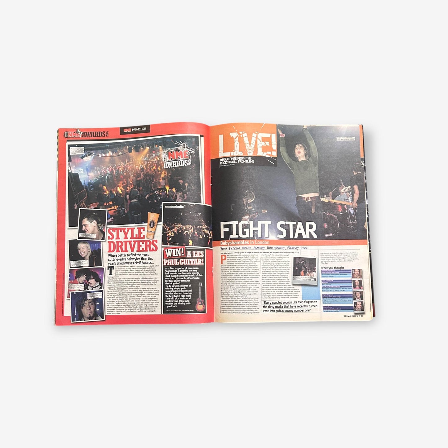 2005 The Bravery - How New York's Party Monsters Trashed Britain - NME Magazine