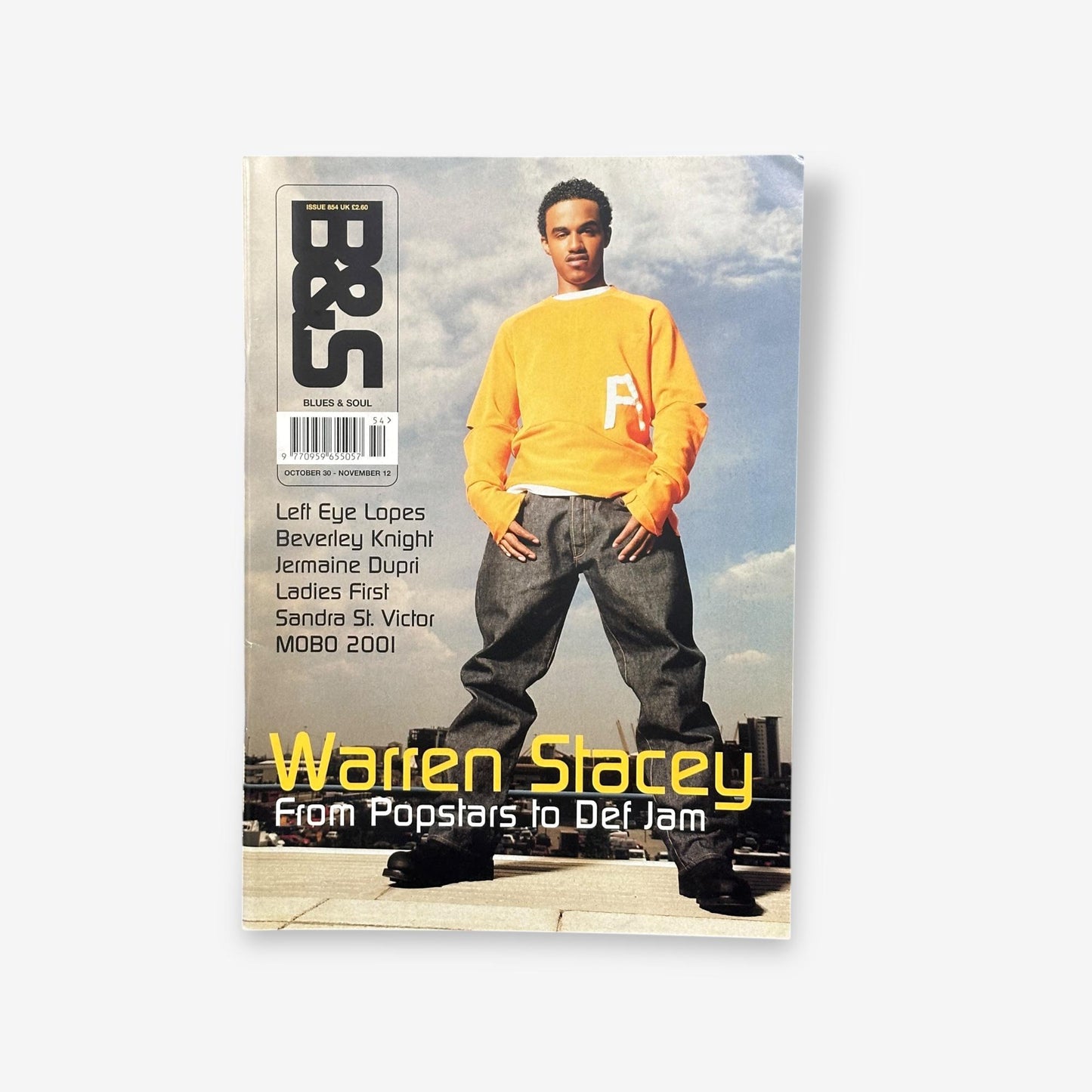 2001 Warren Stacey - From Popstars To Def Jam - Blues & Soul Magazine Issue 854