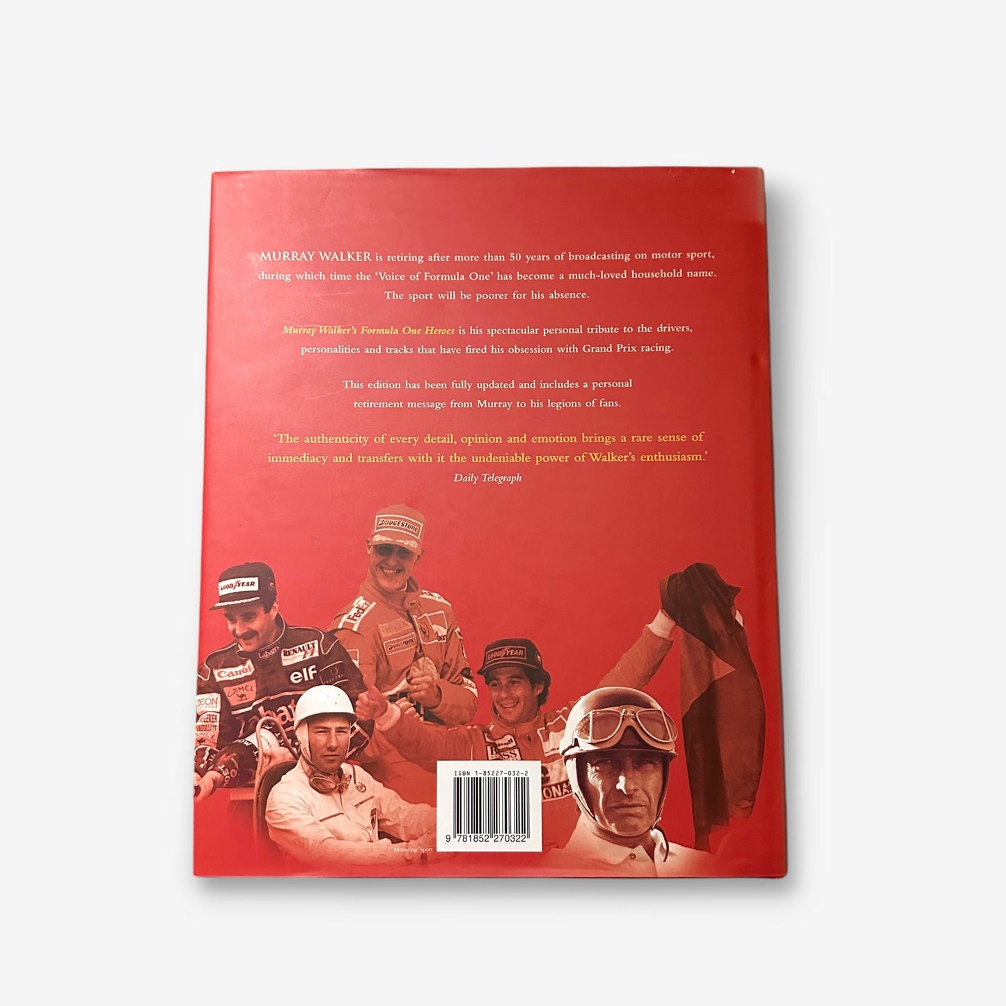 Murray Walker's Formula 1 Heroes - 2001 Hardback Book (Murray Walker)