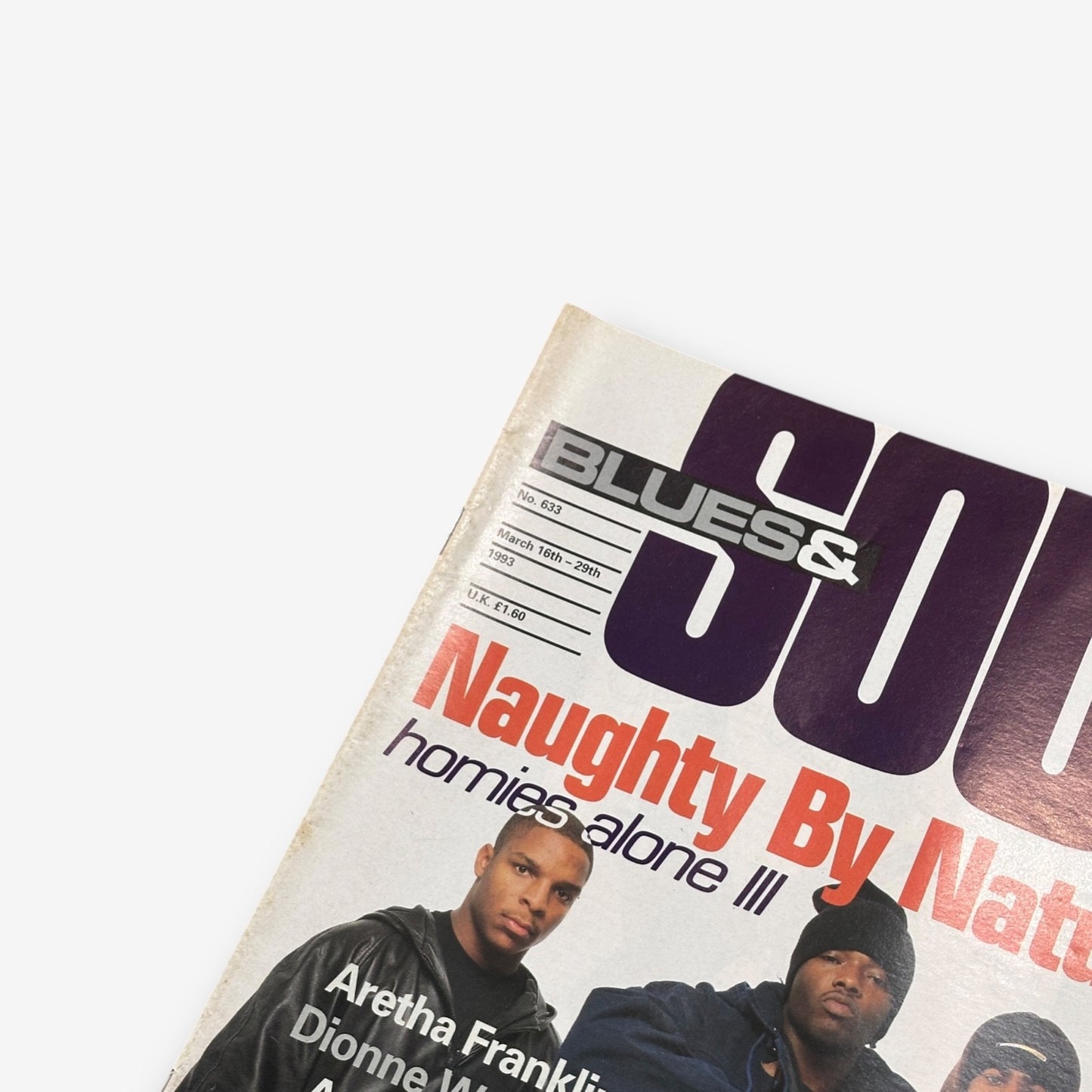 1993 Naughty By Nature - Blues & Soul Magazine Issue 633