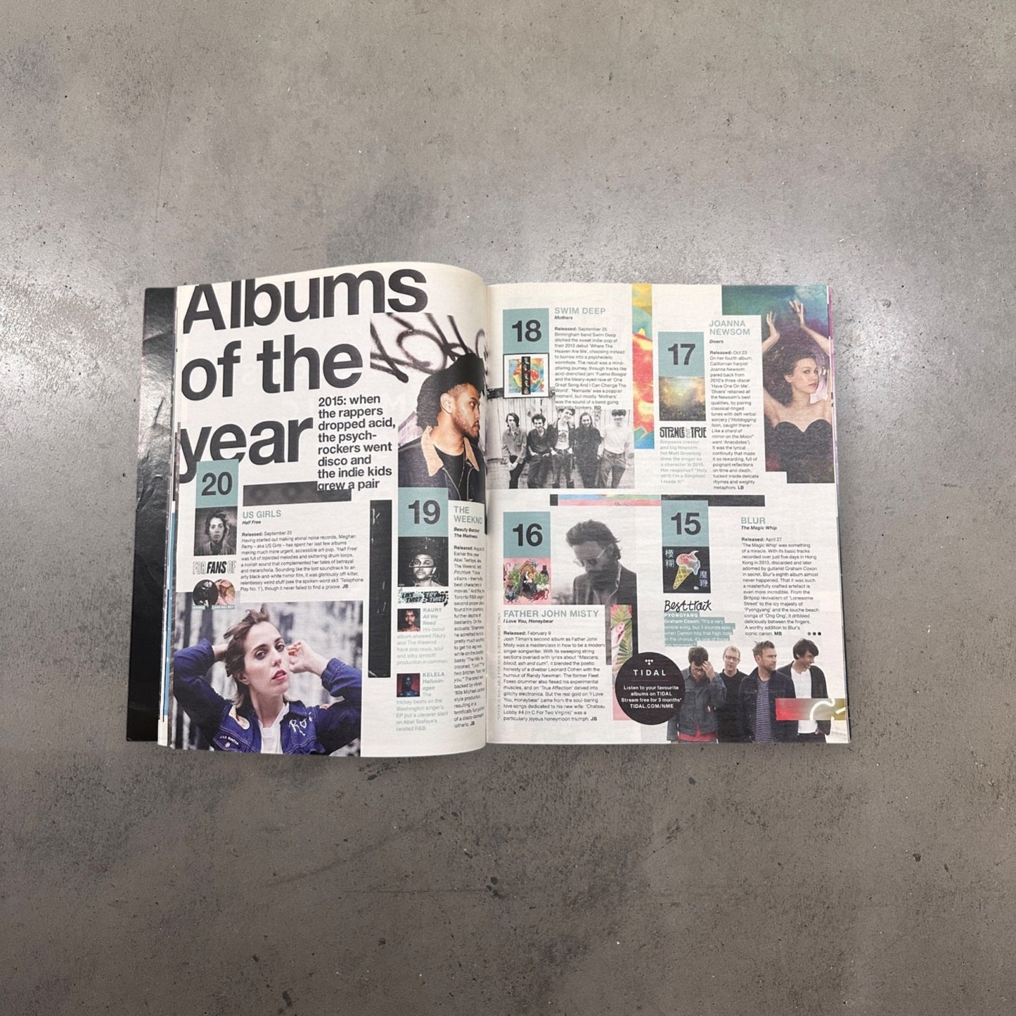 2015 Grimes - Album Of The Year - NME Magazine