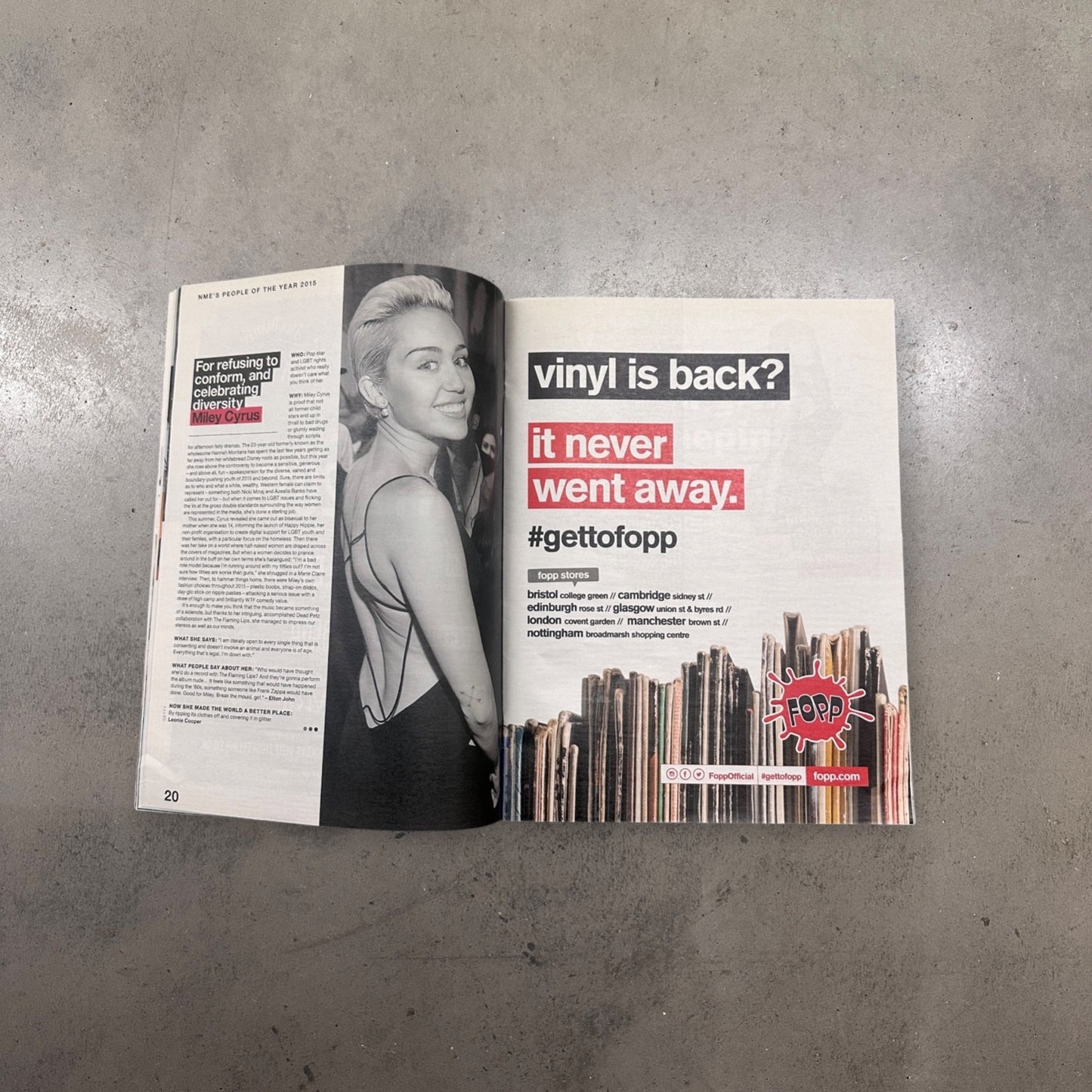 2015 People Of The Year - NME Magazine