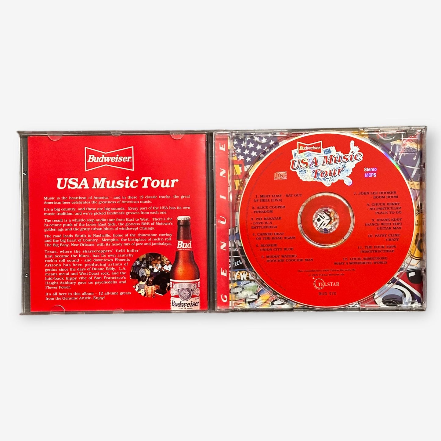 Budweiser - USA Music Tour 1995 Promo CD