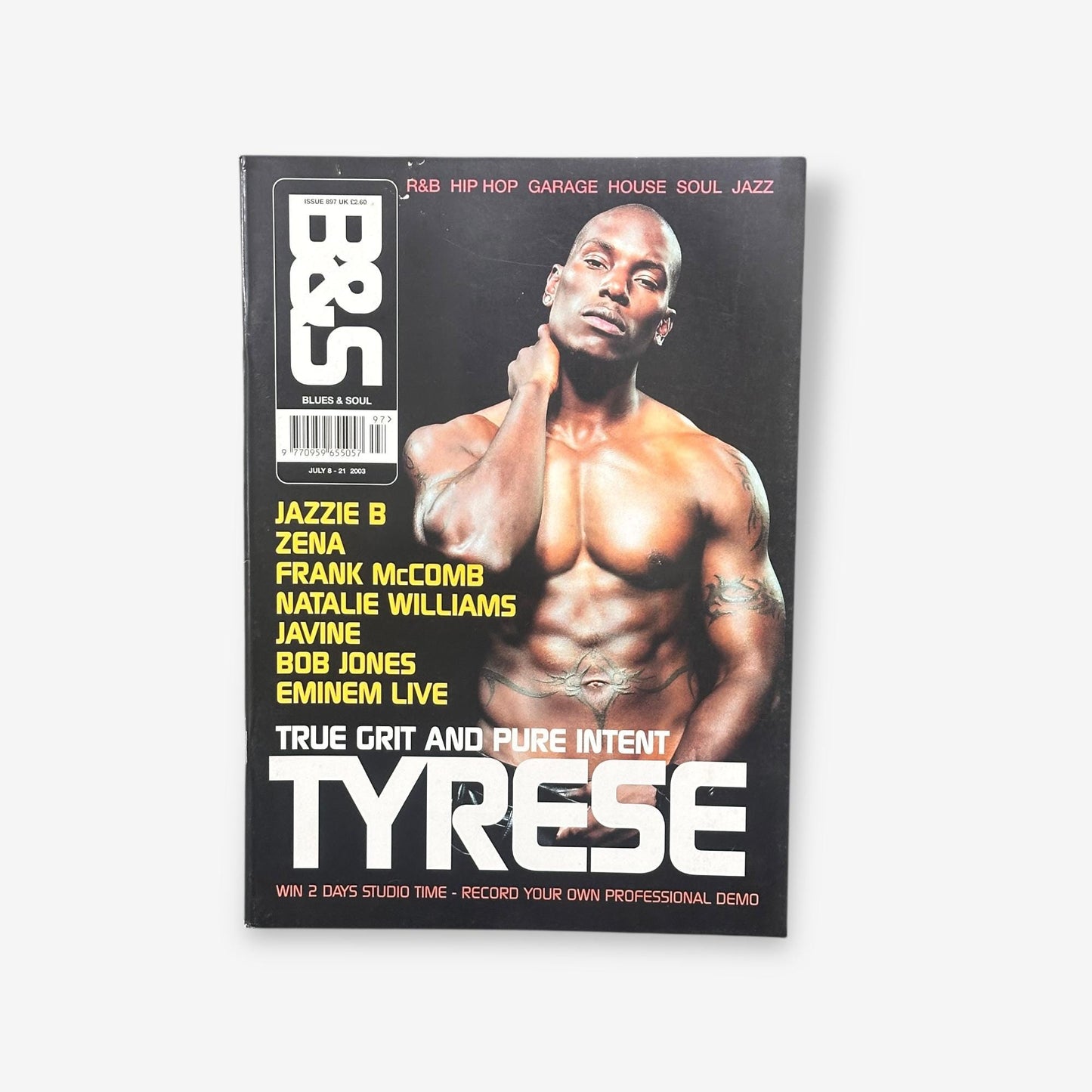 2003 Tyrese - True Grit And Pure Intent - Blues & Soul Magazine Issue 897