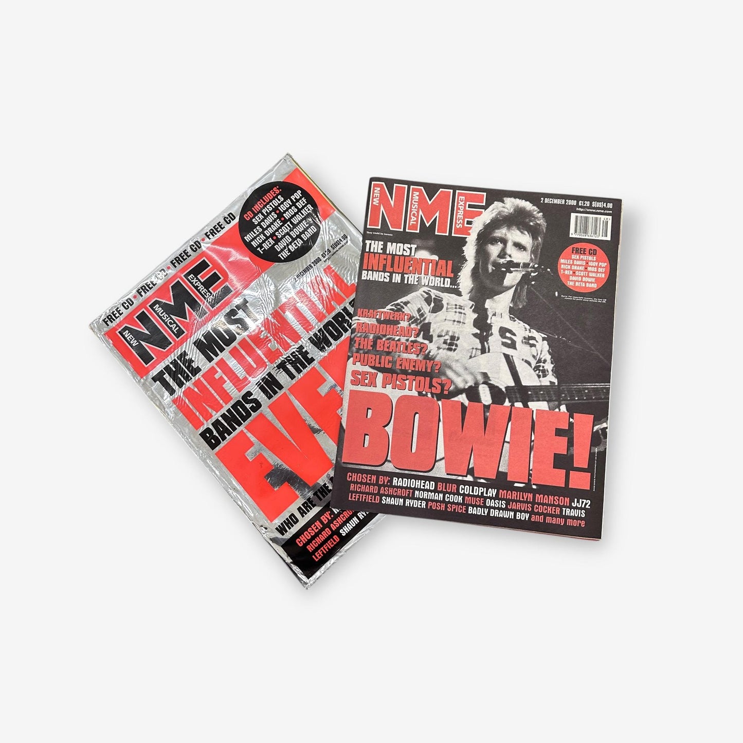 2000 Bowie! - The Most Influential Bands In The World.. - Special Edition NME Magazine