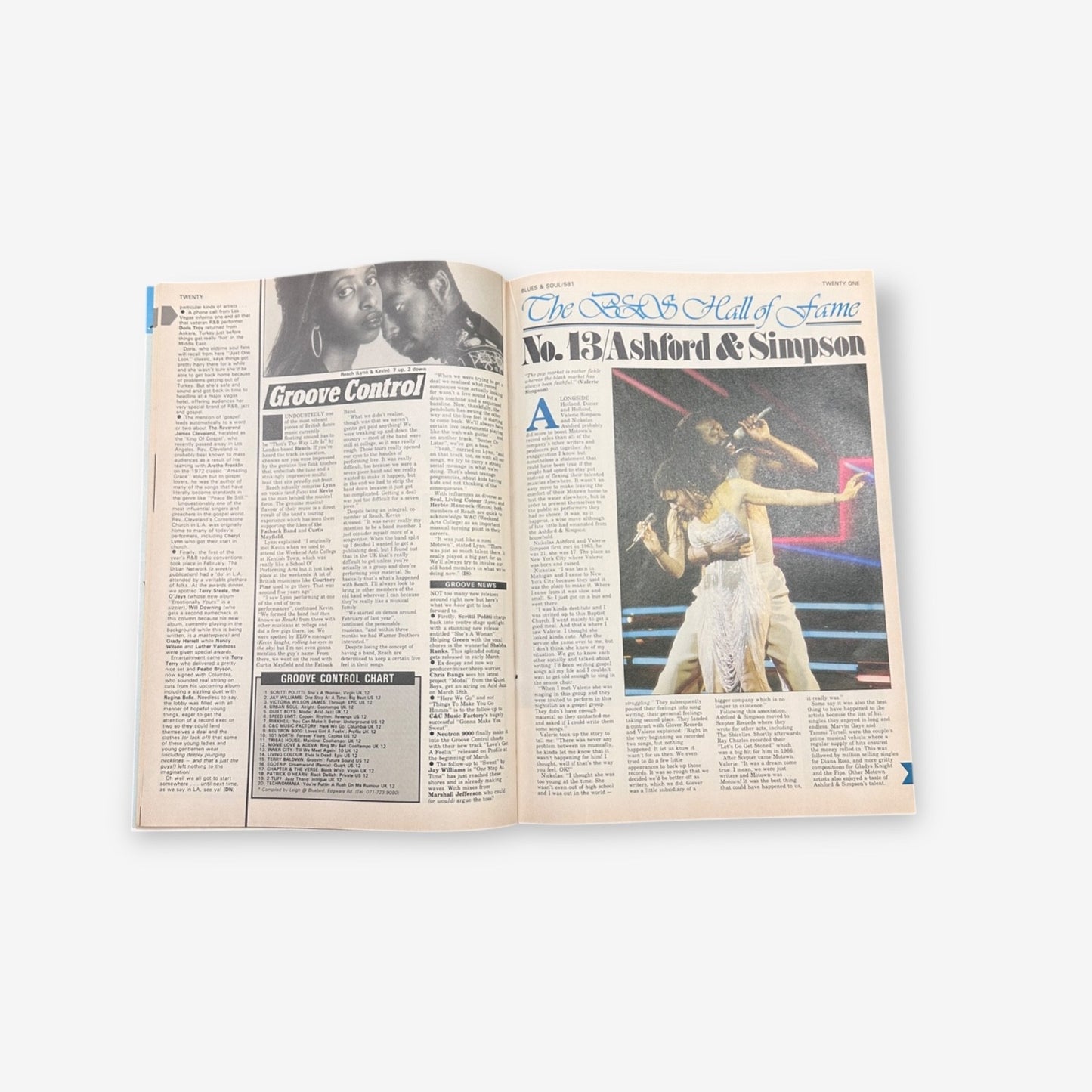 1991 Mantronix - Blues & Soul Magazine Issue 581