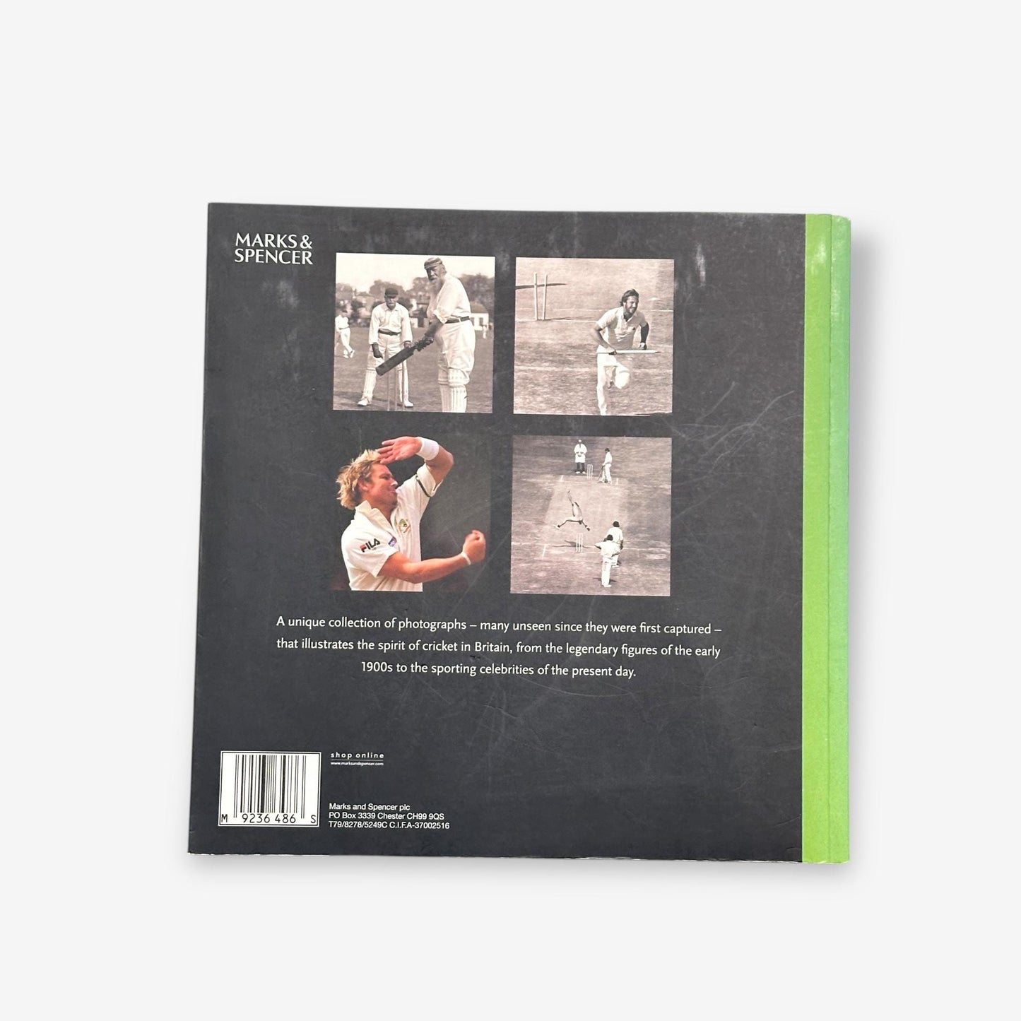 100 Years Of Cricket - A British Sporting Century - Paperback Book (Ammonite Press) 2009