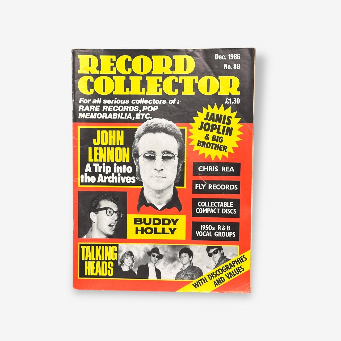 1986 John Lennon - A Trip Into The Archives - Record Collector Magazine No. 88