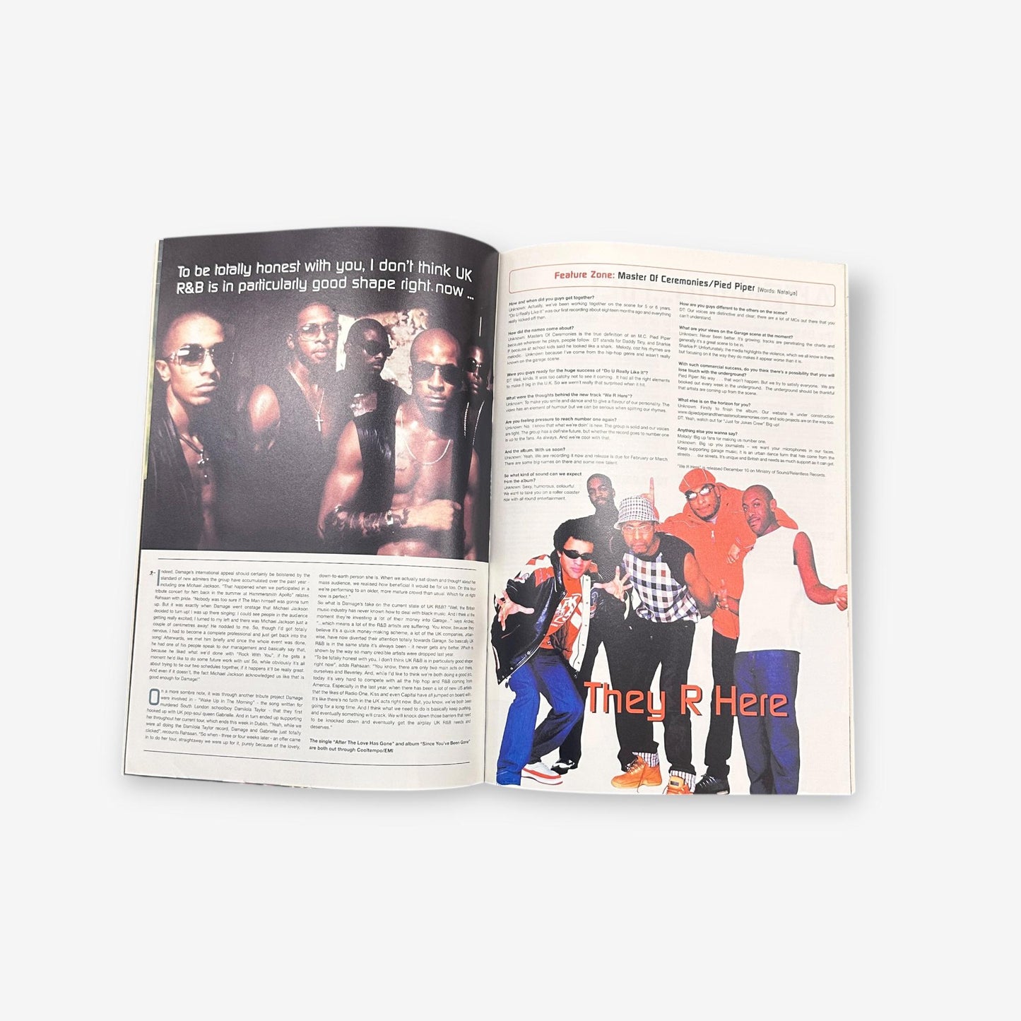 2001 Damage - Funkin' Into 2002 - Blues & Soul Magazine Issue 858