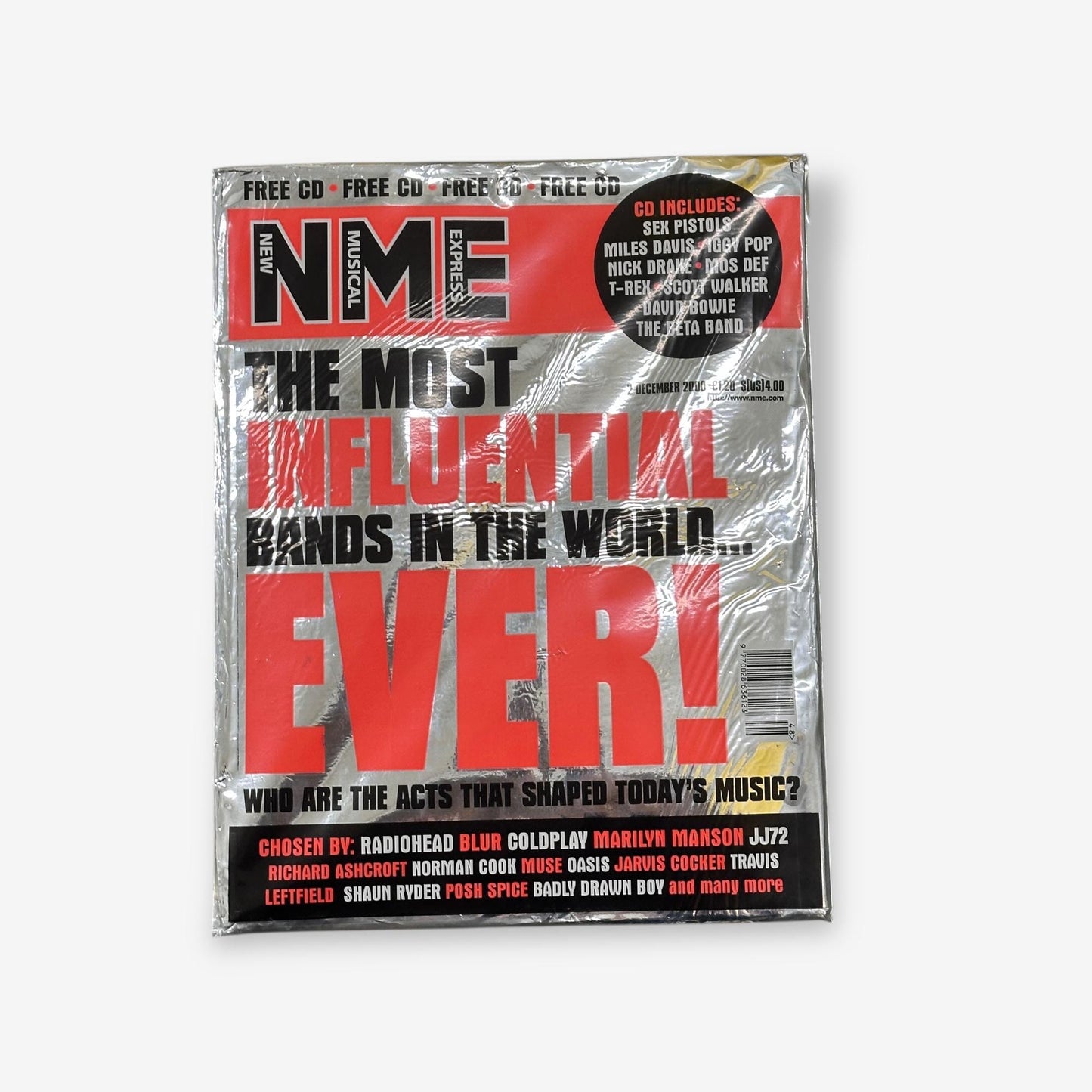 2000 Bowie! - The Most Influential Bands In The World.. - Special Edition NME Magazine