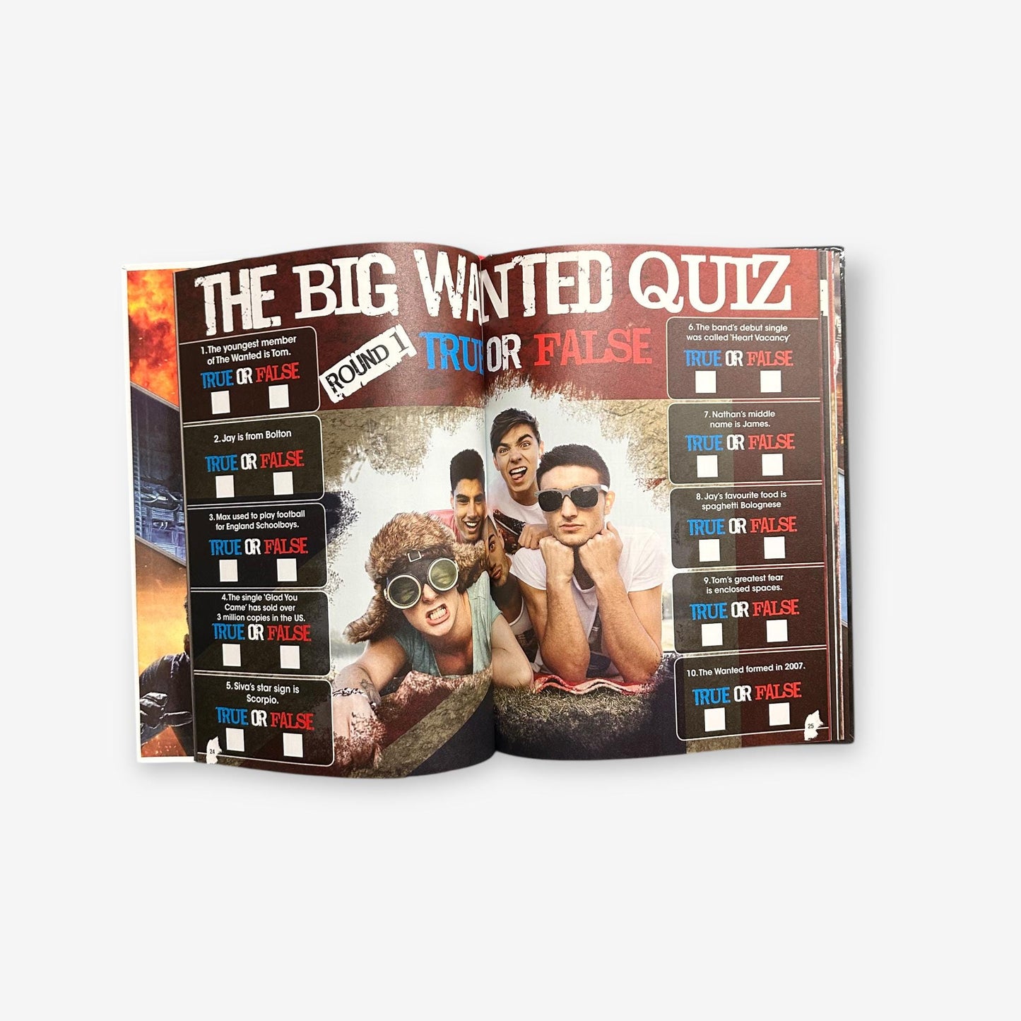 The Wanted - The Official 2013 Annual Hardback Book