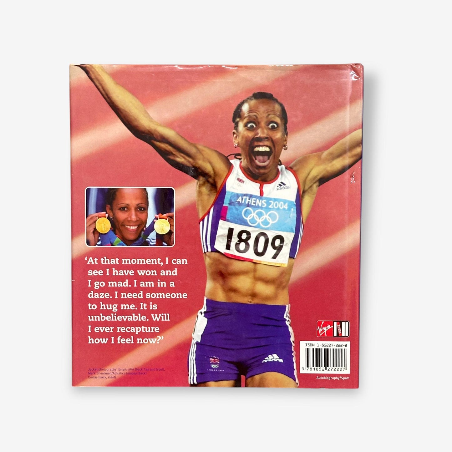 Kelly Holmes - My Olympic Ten Days - Hardback Book (Richard Lewis) 2004