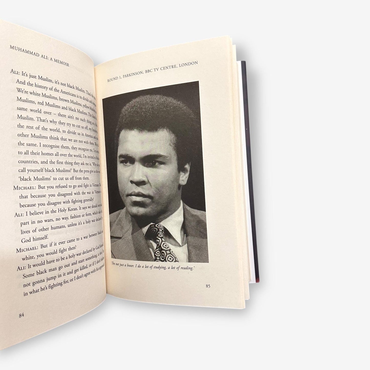Muhammad Ali: A Memoir - Hardback Biography Book (Michael Parkinson) 2016