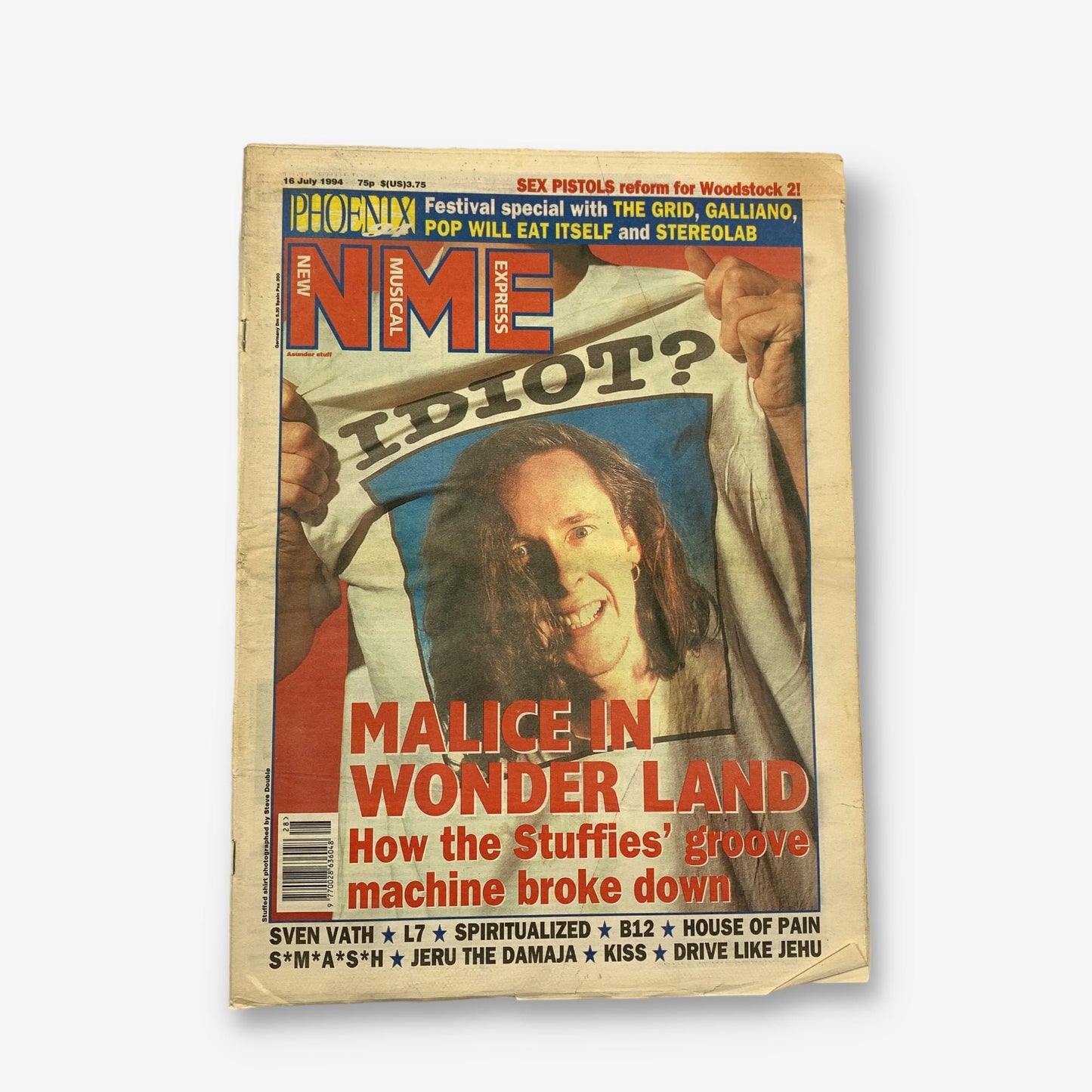 1994 The Wonder Stuff - Malice In Wonderland - NME Magazine