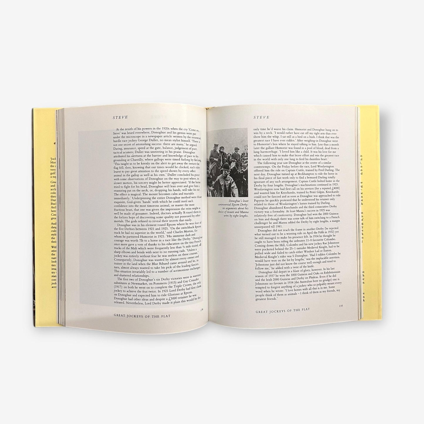The Guinness Book Of Great Jockeys Of The Flat 1992 Hardback Book (Michael Tanner)