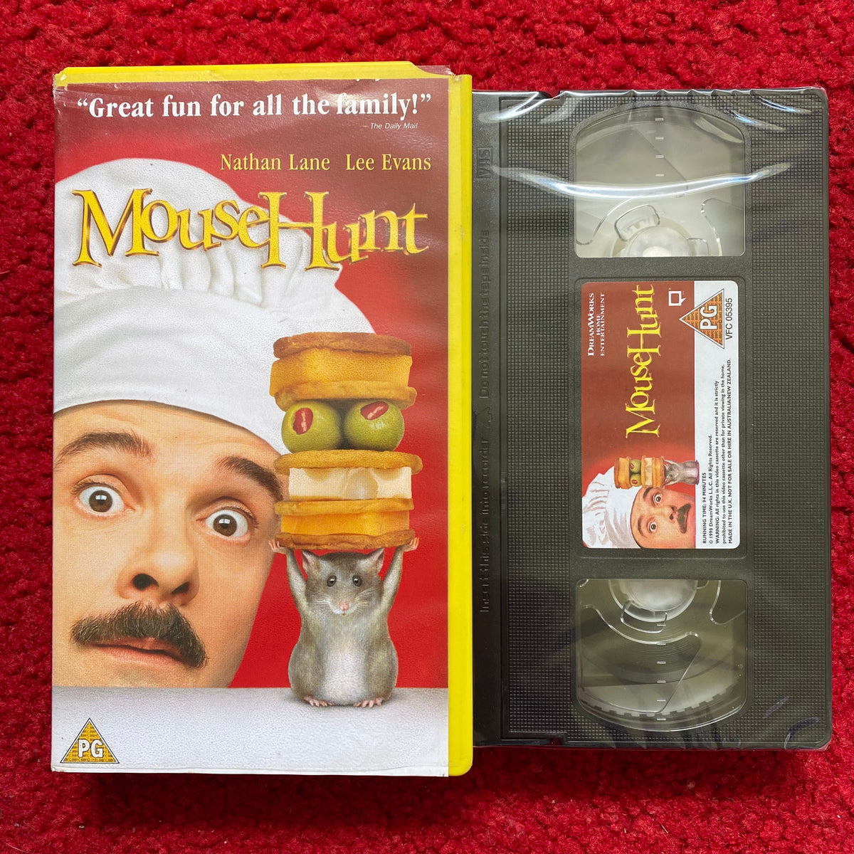 Mousehunt VHS Video (1997) VHR9002 - NEW & SEALED