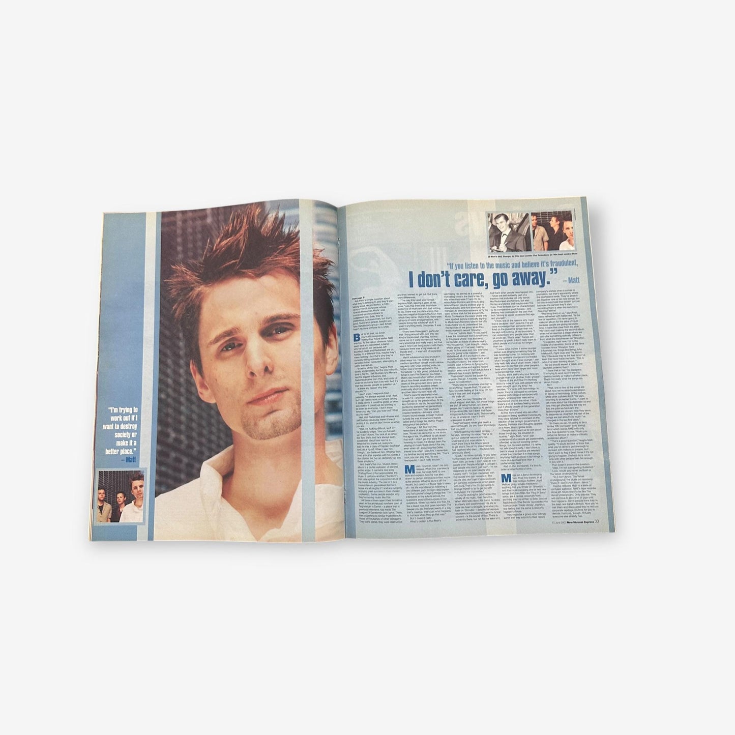 2000 Napster - Game Over (For The Music Business?) - Special Edition NME Magazine