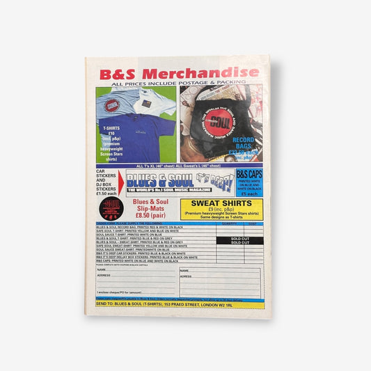 1993 Ronny Jordan - Blues & Soul Magazine Issue 646