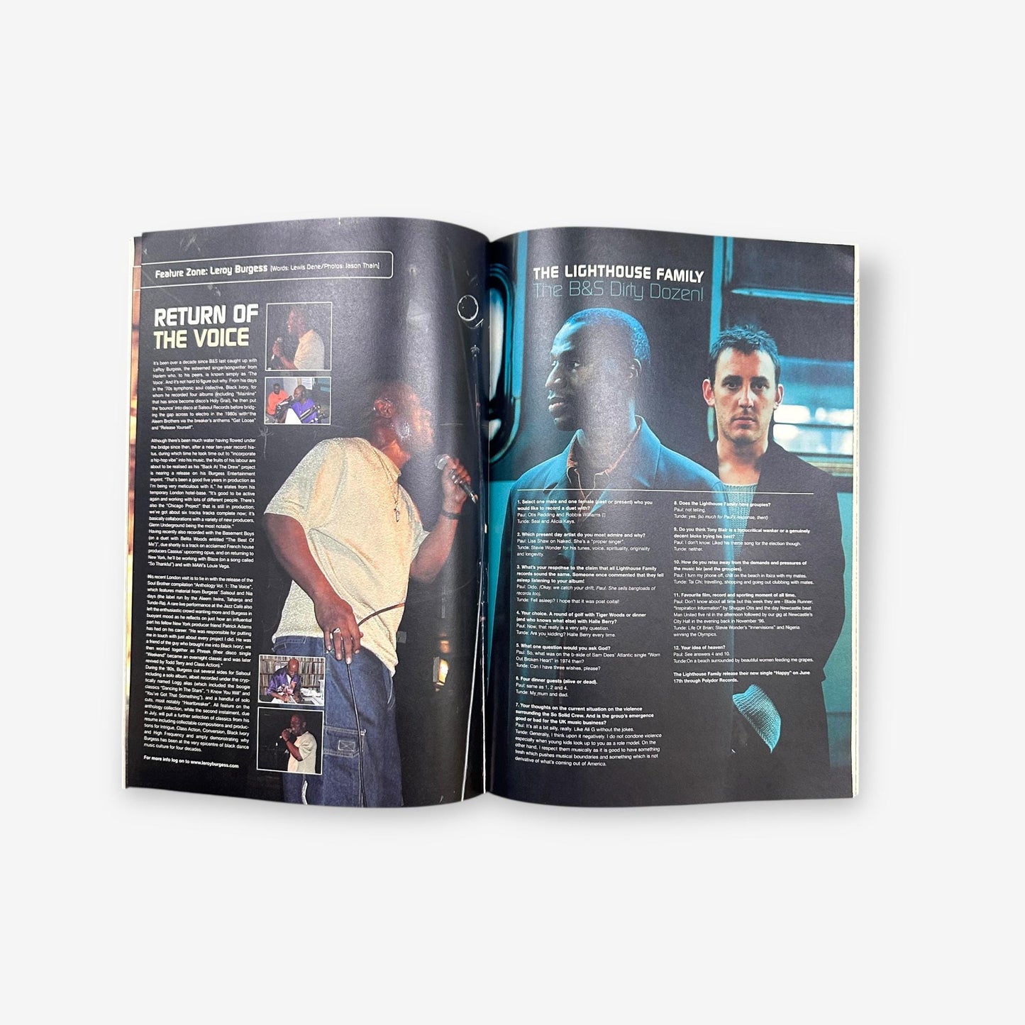 2002 Donell Jones - Gang Life To High Life - Blues & Soul Magazine Issue 869