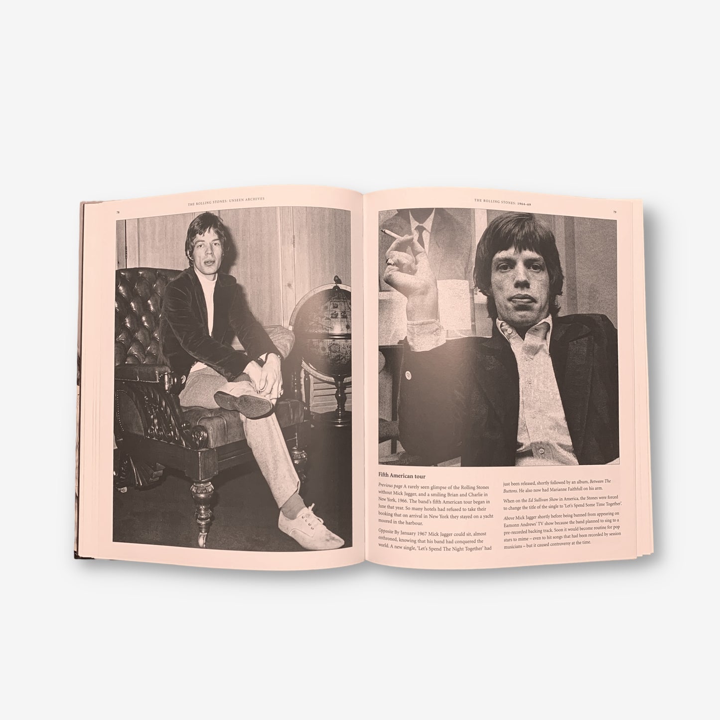 The Rolling Stones - Unseen Archives - 2002 Hardback Book