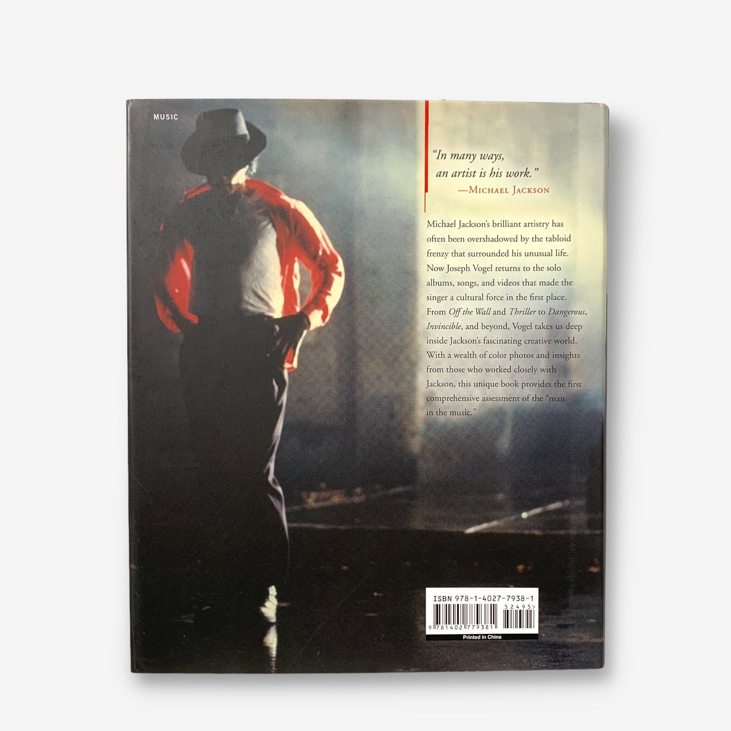 Michael Jackson - Man in the Music - Hardback Book (Joseph Vogel)