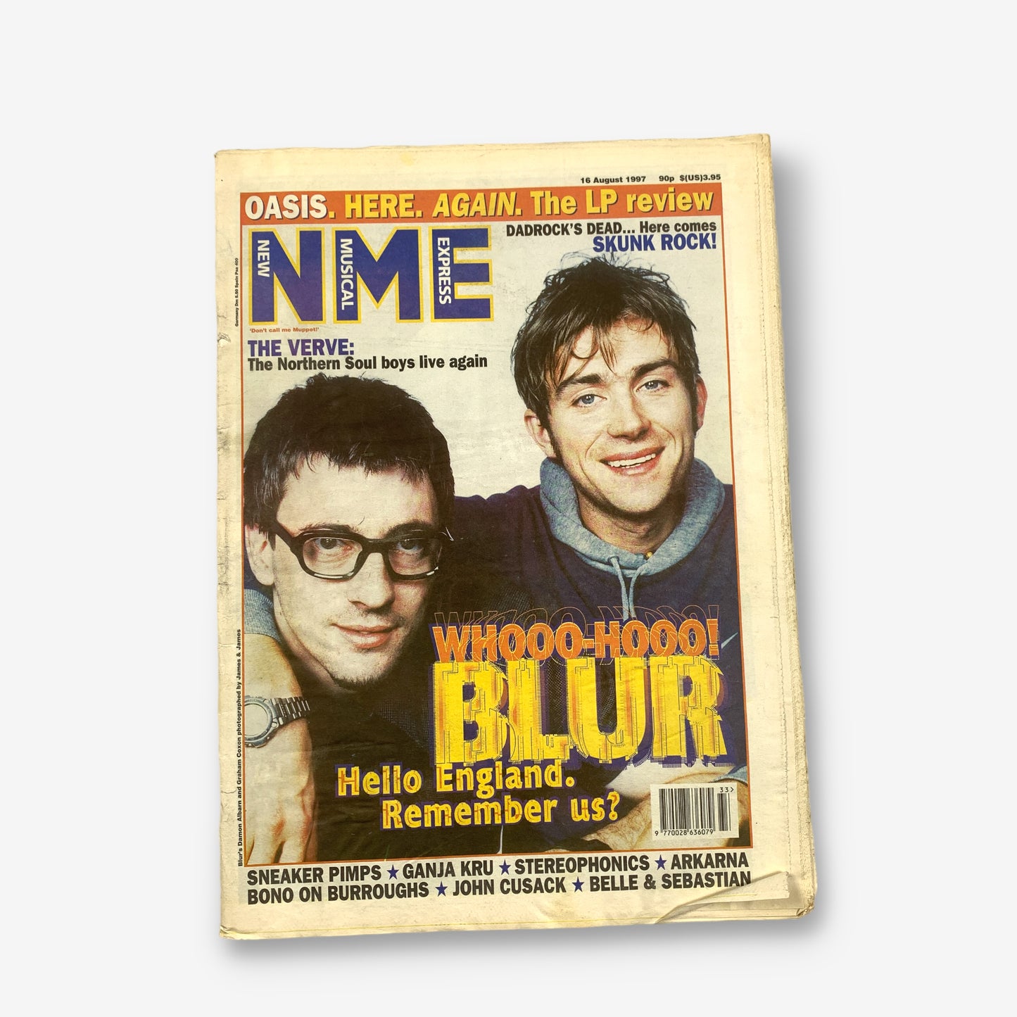 1997 Blur - Hello England. Remember Us? - NME Magazine