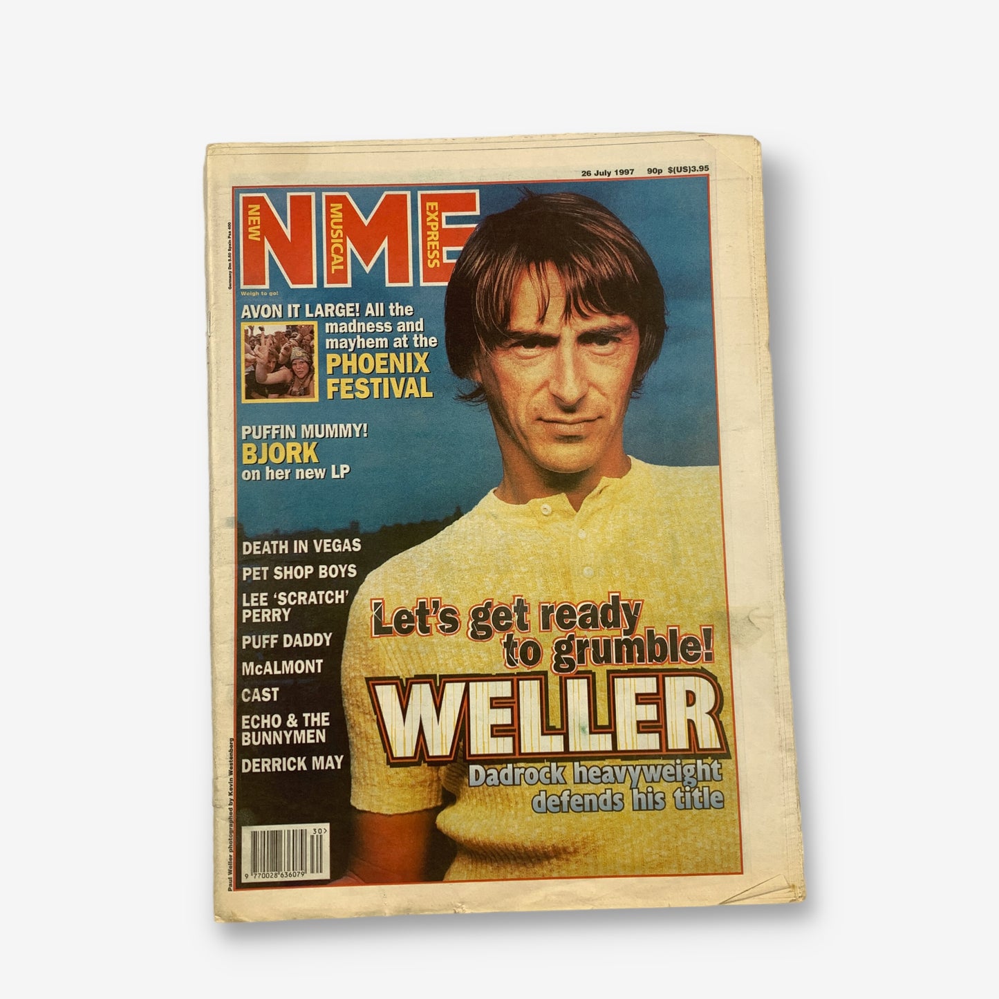 1997 Paul Weller - Let's Get Ready to Grumble - NME Magazine