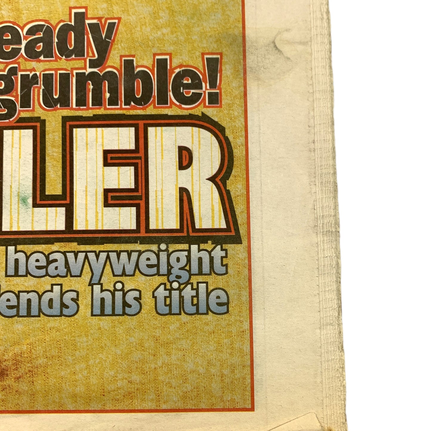 1997 Paul Weller - Let's Get Ready to Grumble - NME Magazine