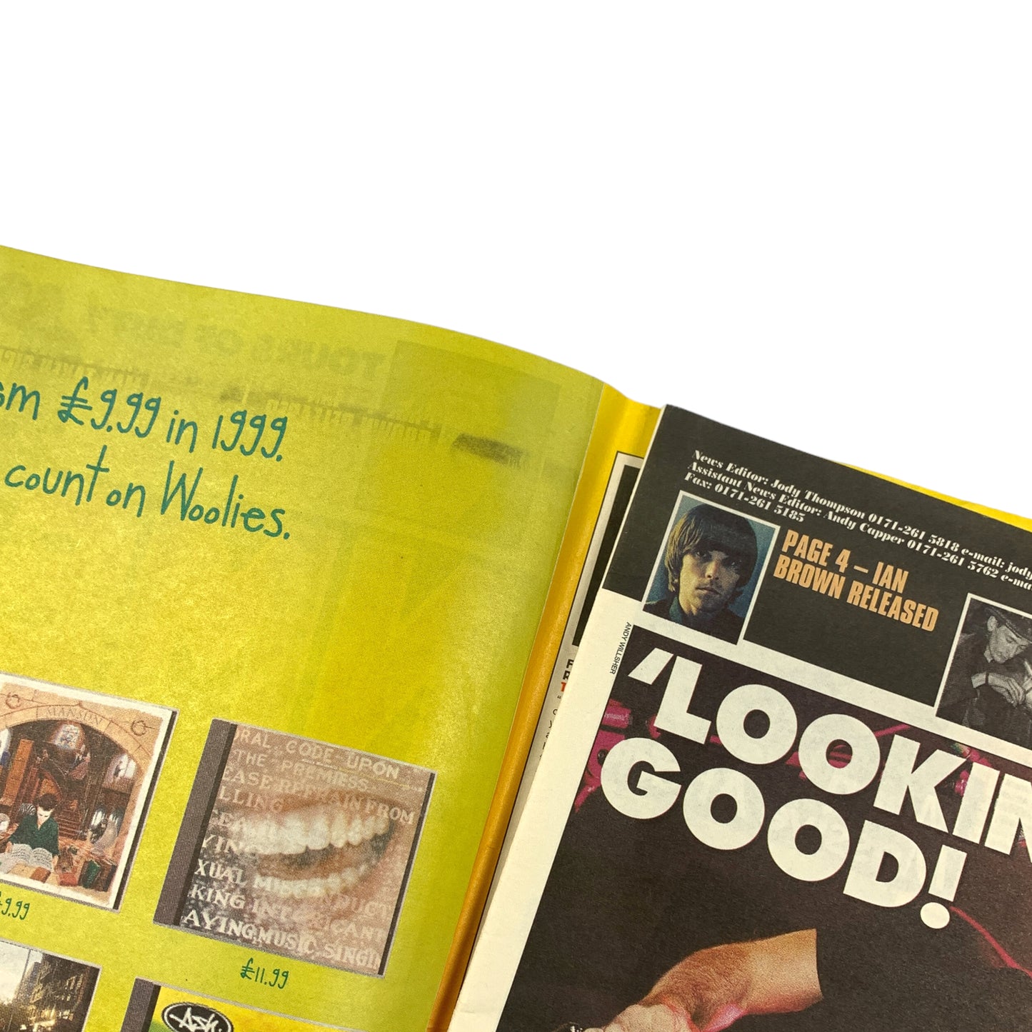 1999 Idlewild - The Great Riot Hopes - NME Magazine