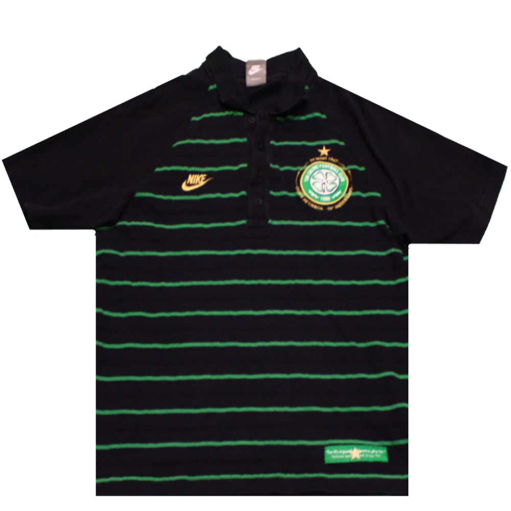 Celtic 2002-2004 Rare Polo Football Shirt (Excellent) M