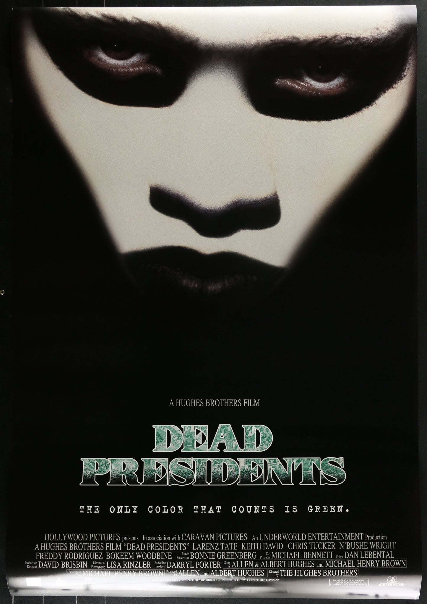Dead Presidents (1995) Original US One Sheet Movie Poster 27 x 40