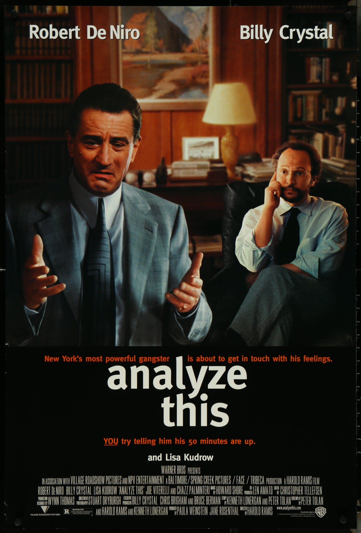 Analyse This (1999) Original US One Sheet Movie Poster