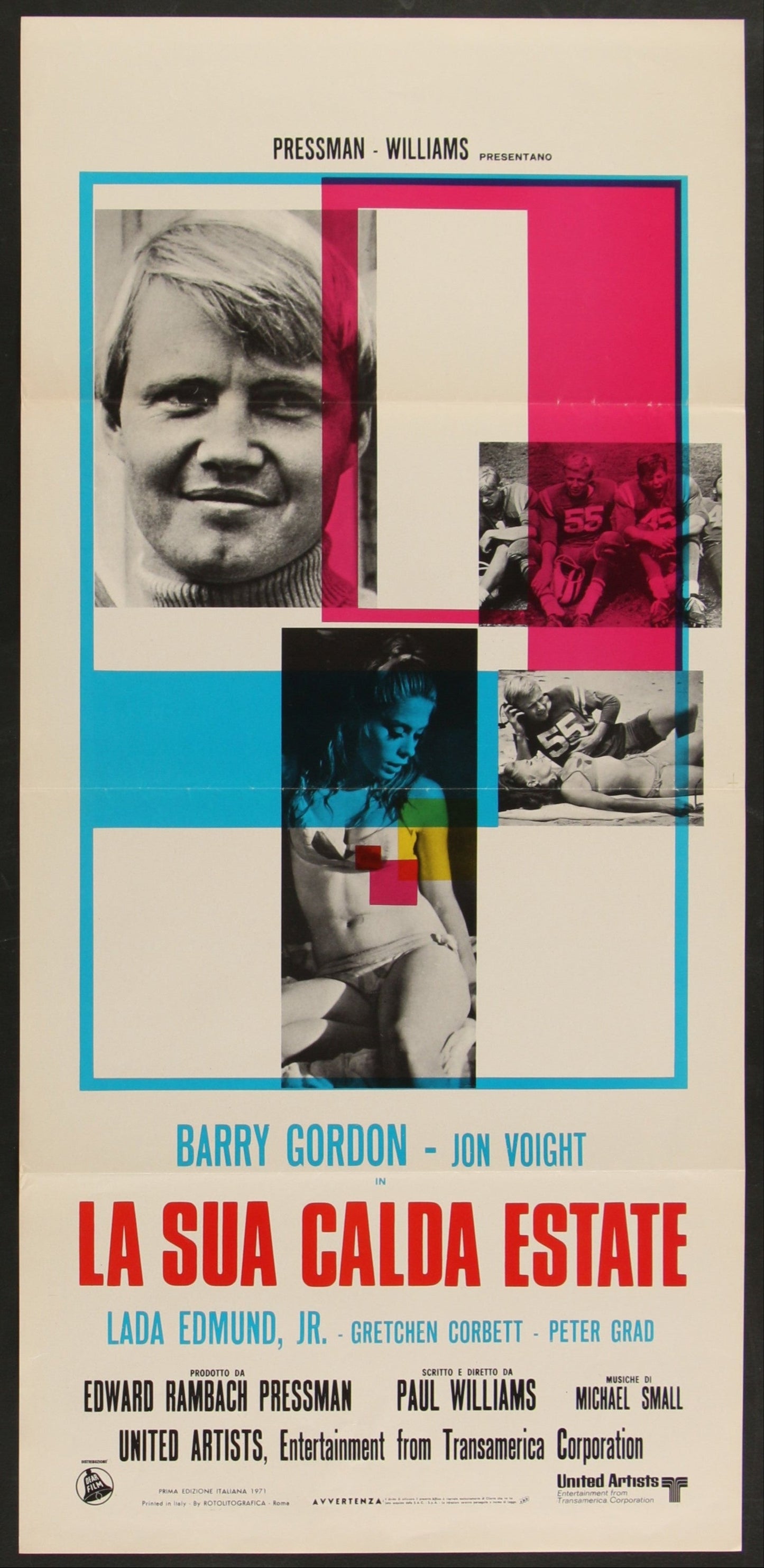 Out Of It (1969) Original Italian Locandina Movie Poster