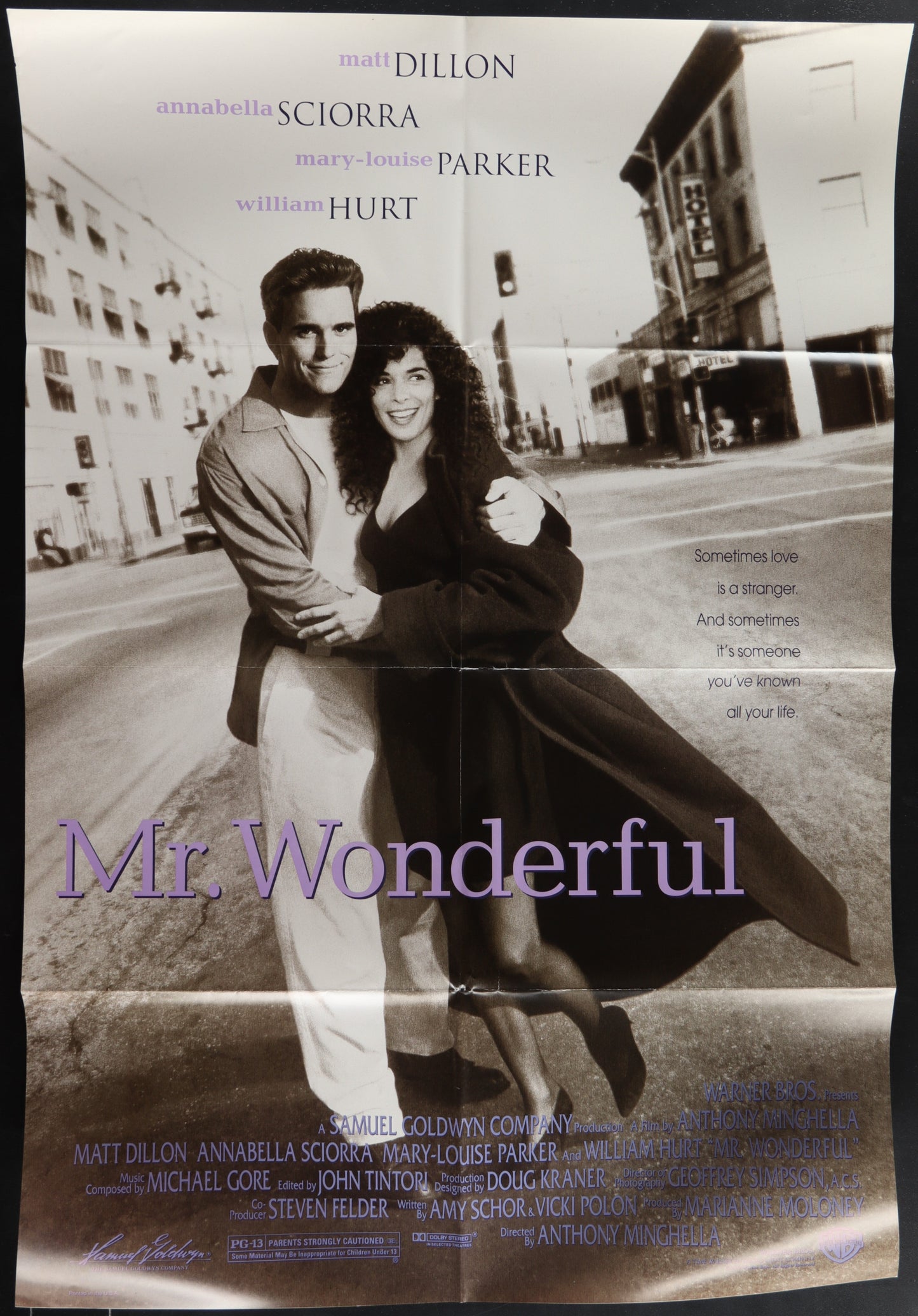 Mr. Wonderful (1993) Original US One Sheet Movie Poster