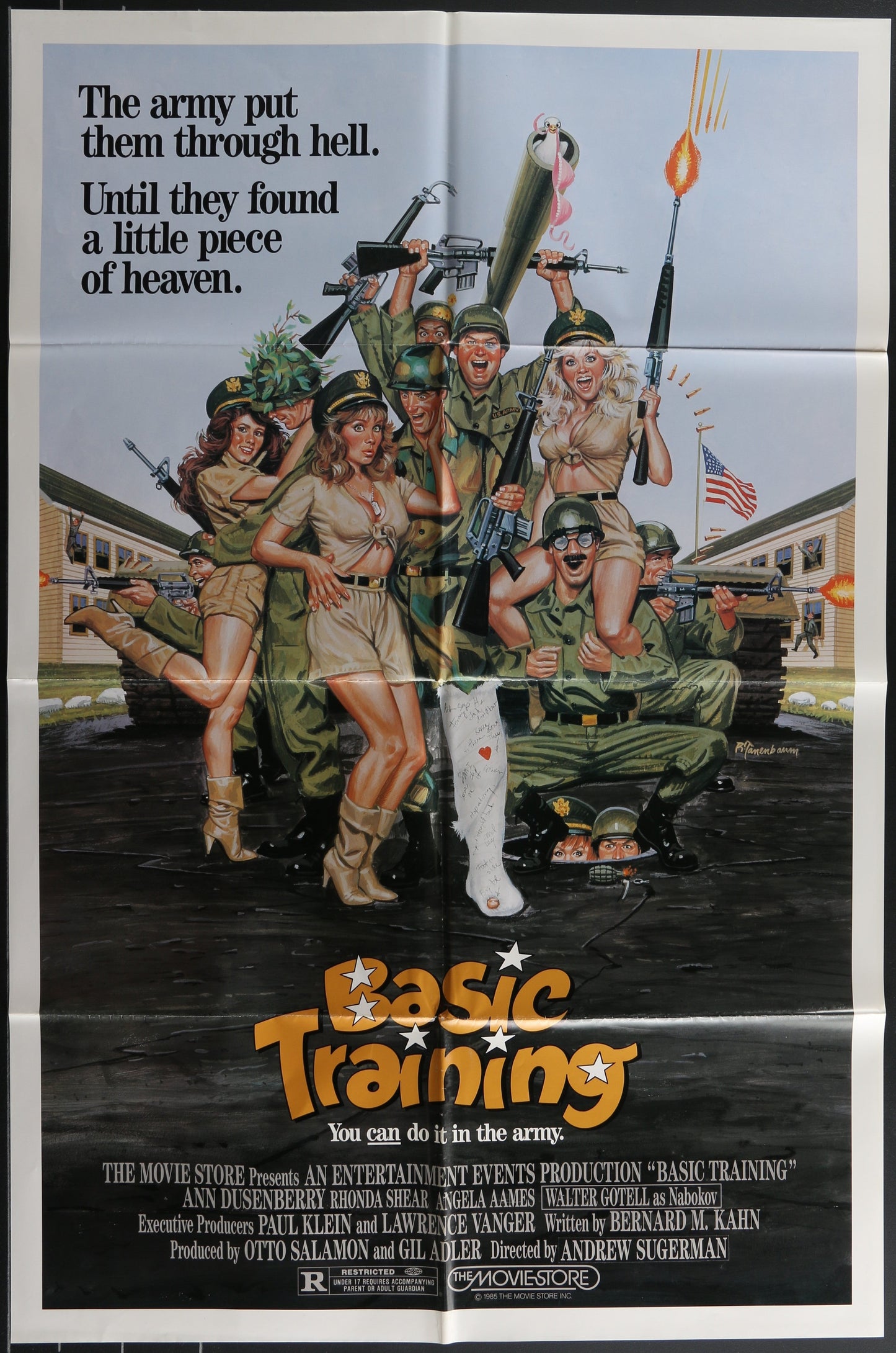 Basic Training (1985) Original US One Sheet Movie Poster