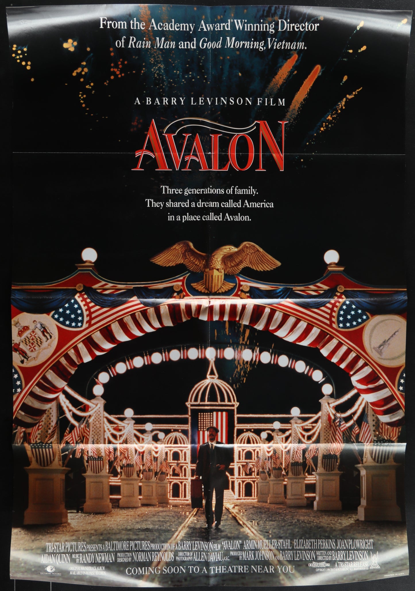 Avalon (1990) Original US One Sheet Movie Poster