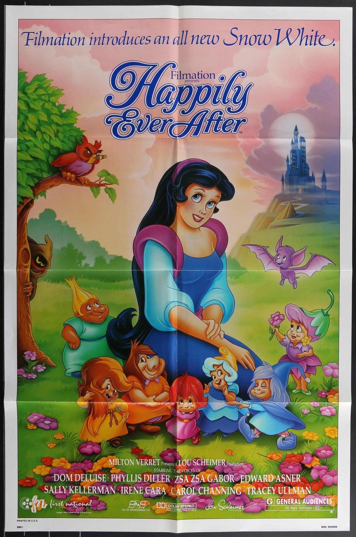 Happily Ever After (1990) Original US One Sheet Movie Poster