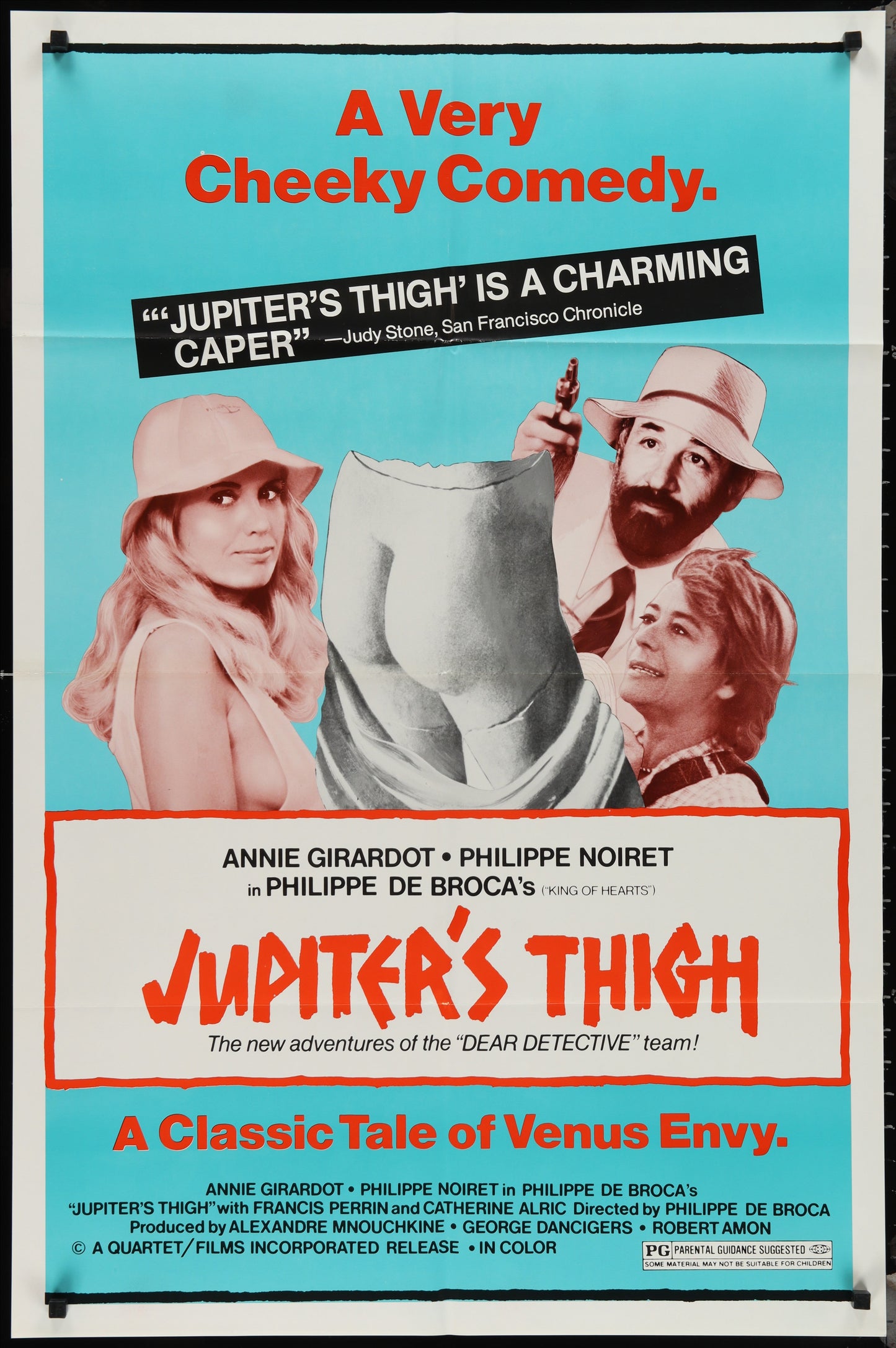 Jupiter's Thigh (1980) Original US One Sheet Movie Poster