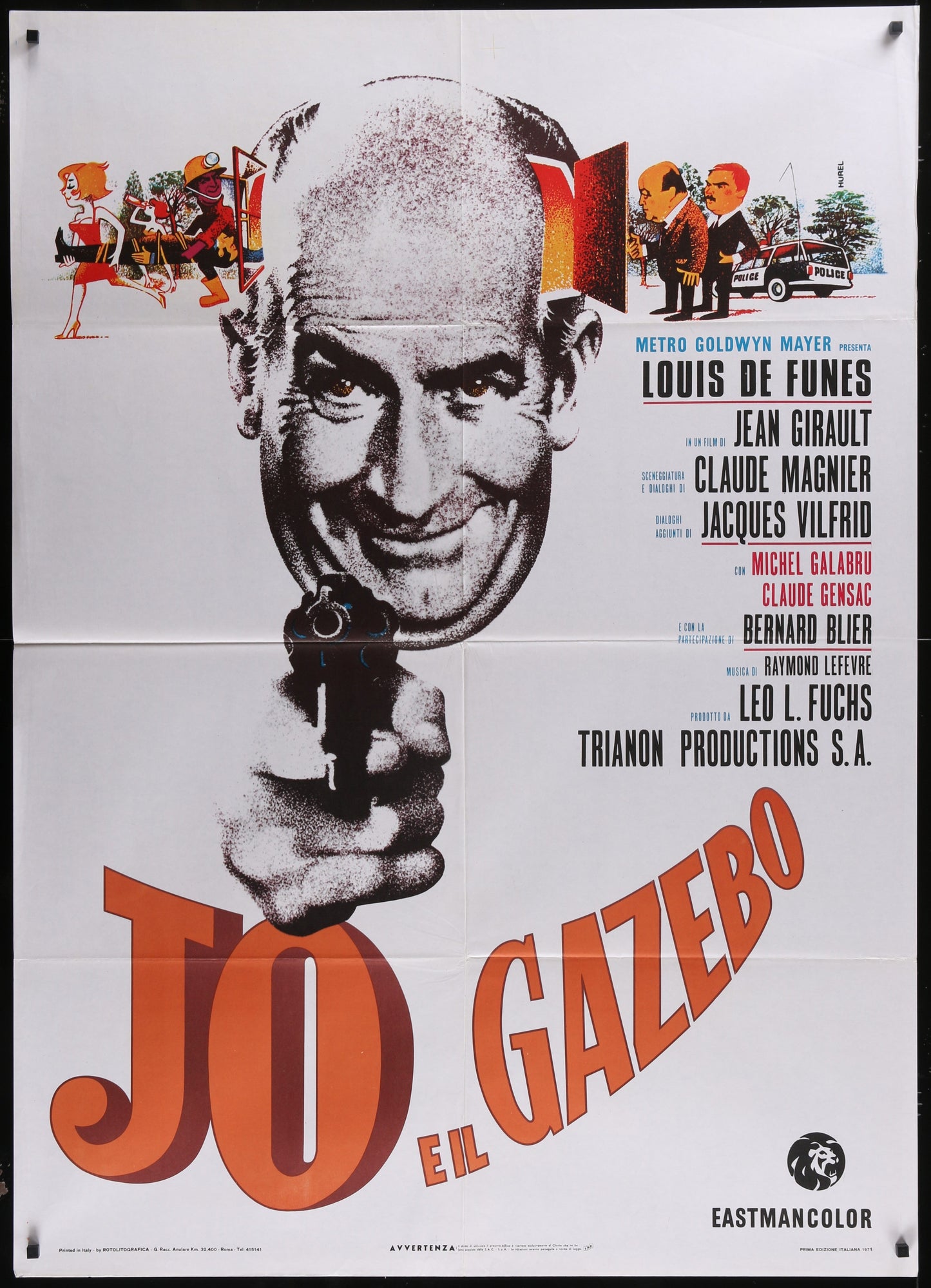 Jo (1971) Original Italian One Panel Movie Poster