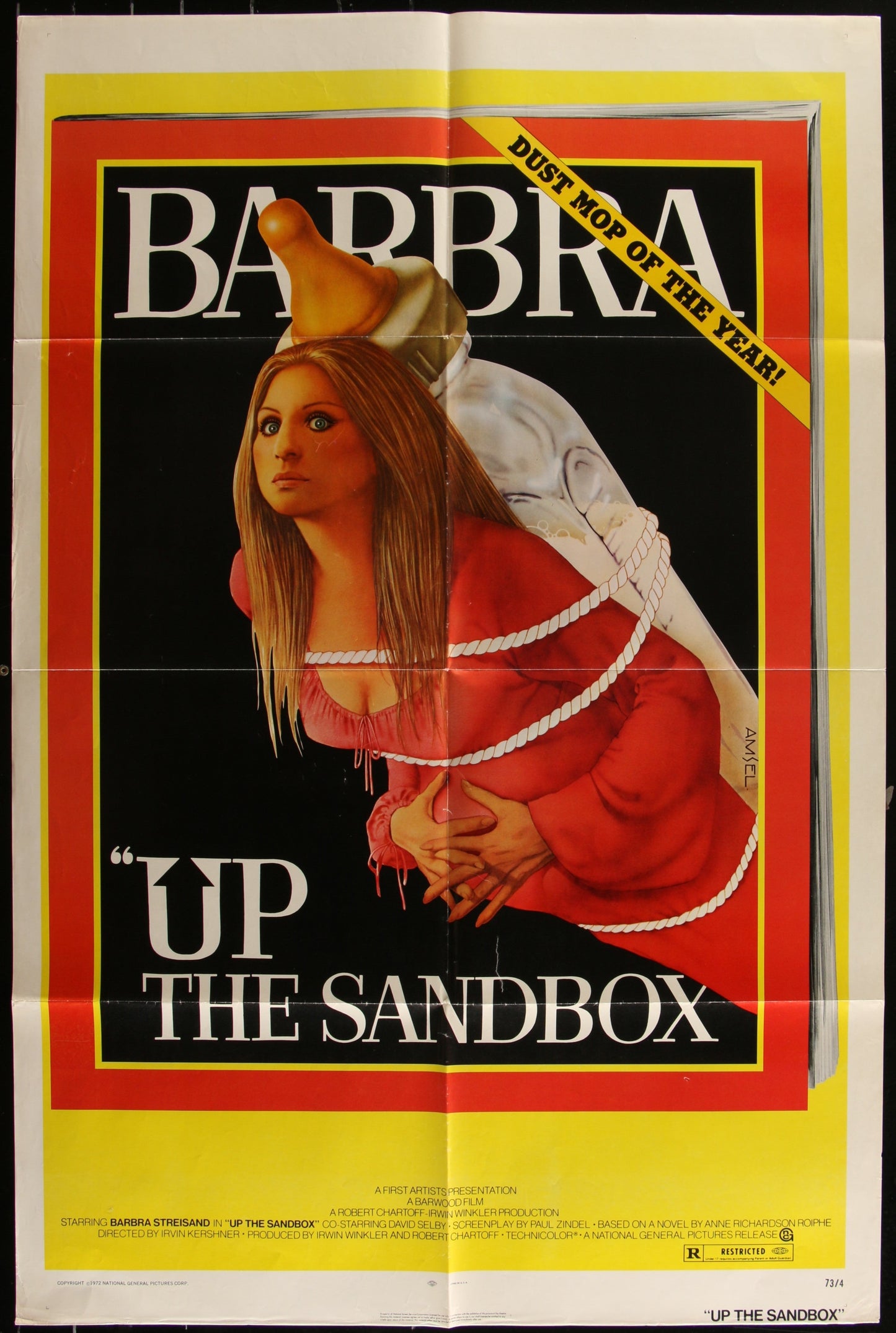 Up The Sandbox (1973) Original US One Sheet Movie Poster