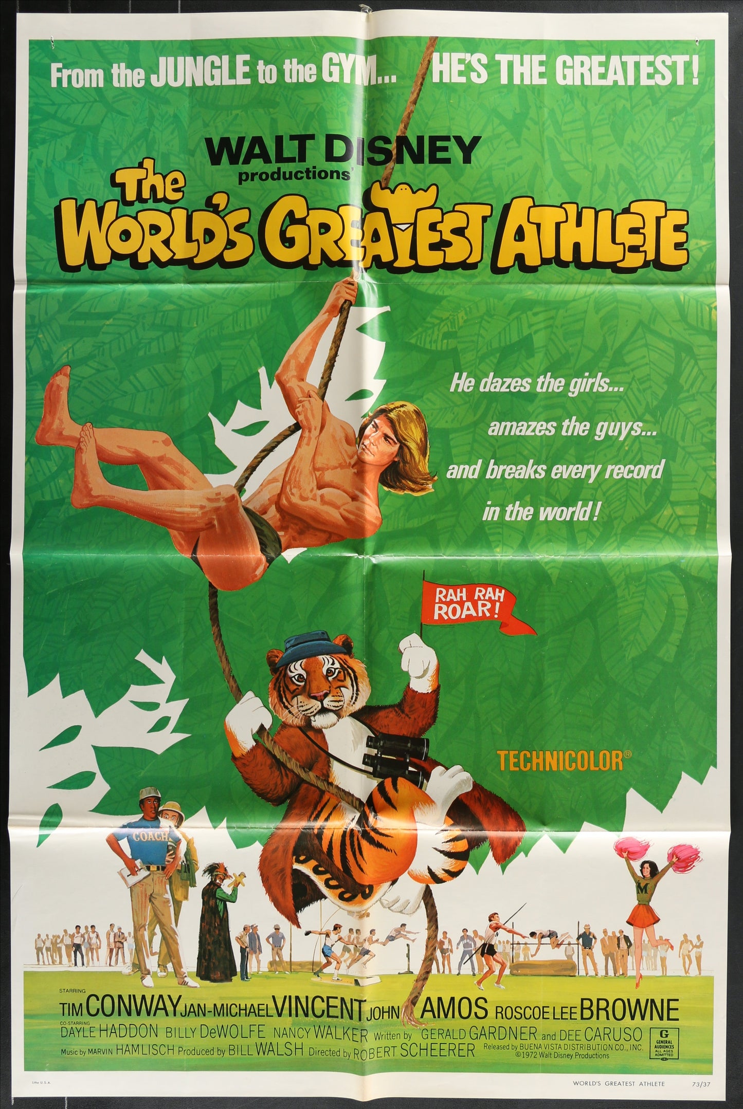 The World's Greatest Athlete (1973) Original US One Sheet Movie Poster