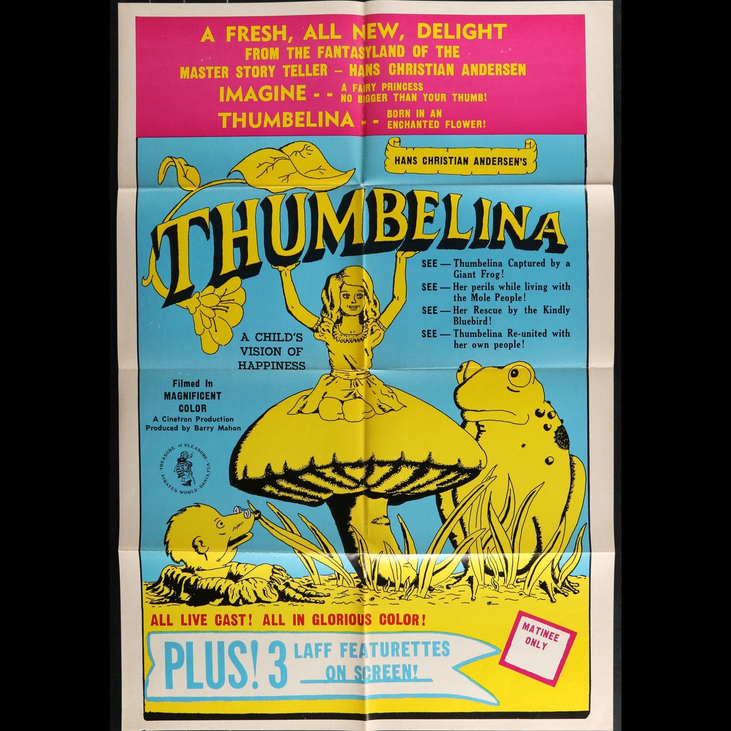 Thumbelina (1970) Original US One Sheet Movie Poster