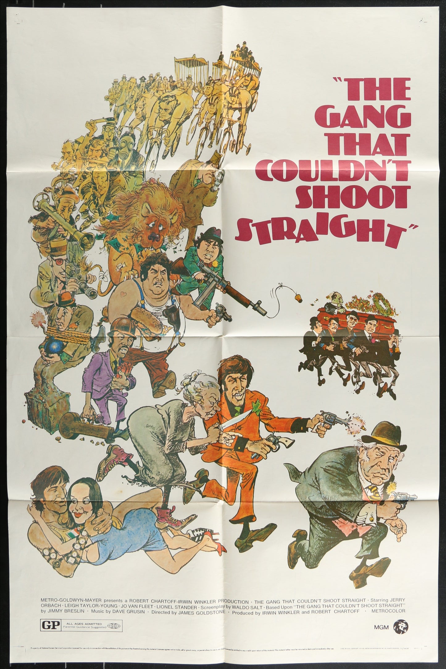 The Gang That Couldn't Shoot Straight (1971) Original US One Sheet Movie Poster