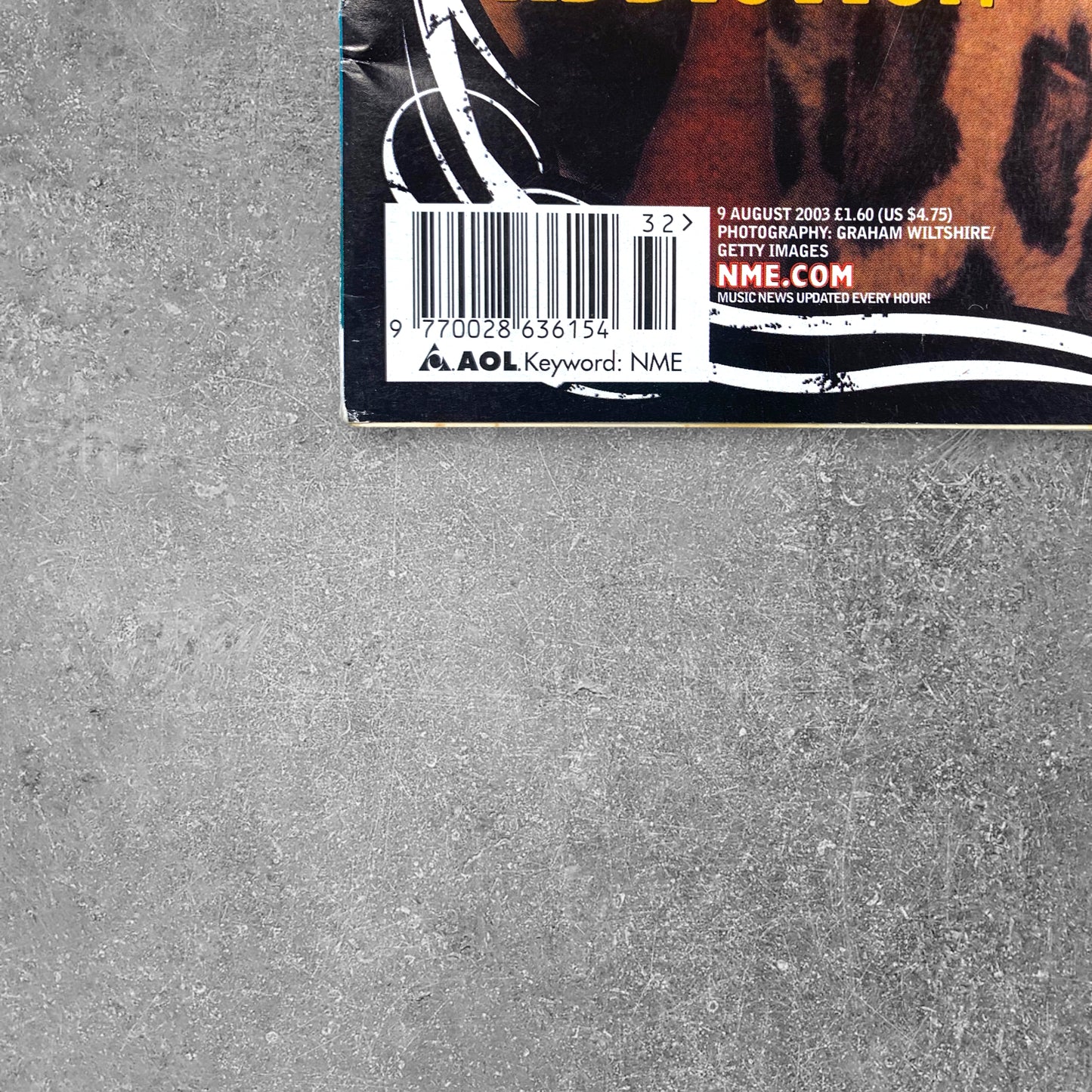 2003 Keith Richards - The Rock Decadence Issue - NME Magazine