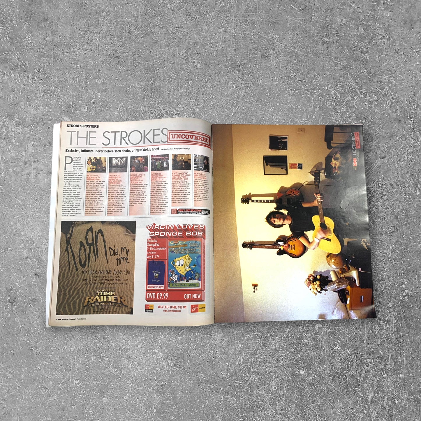 2003 Keith Richards - The Rock Decadence Issue - NME Magazine