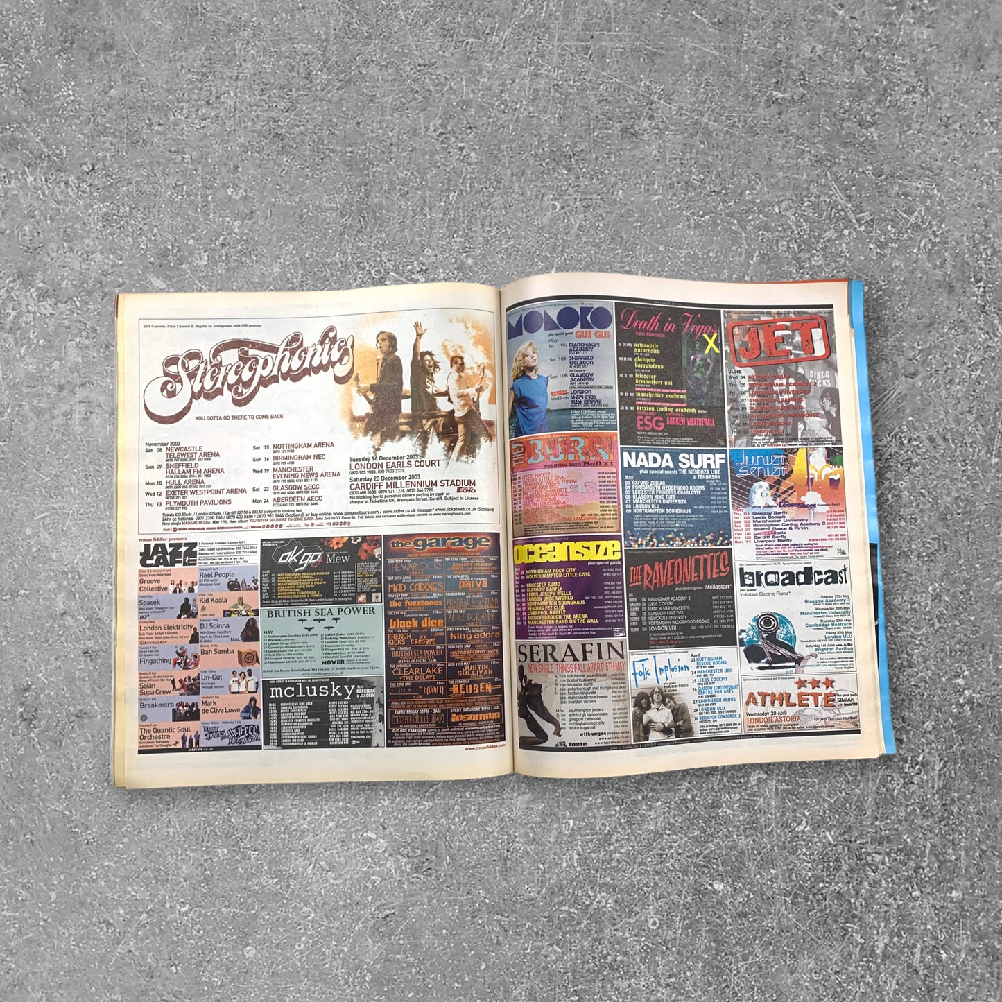 2003 Hot Hot Heat - Fire in the Disco - NME Magazine