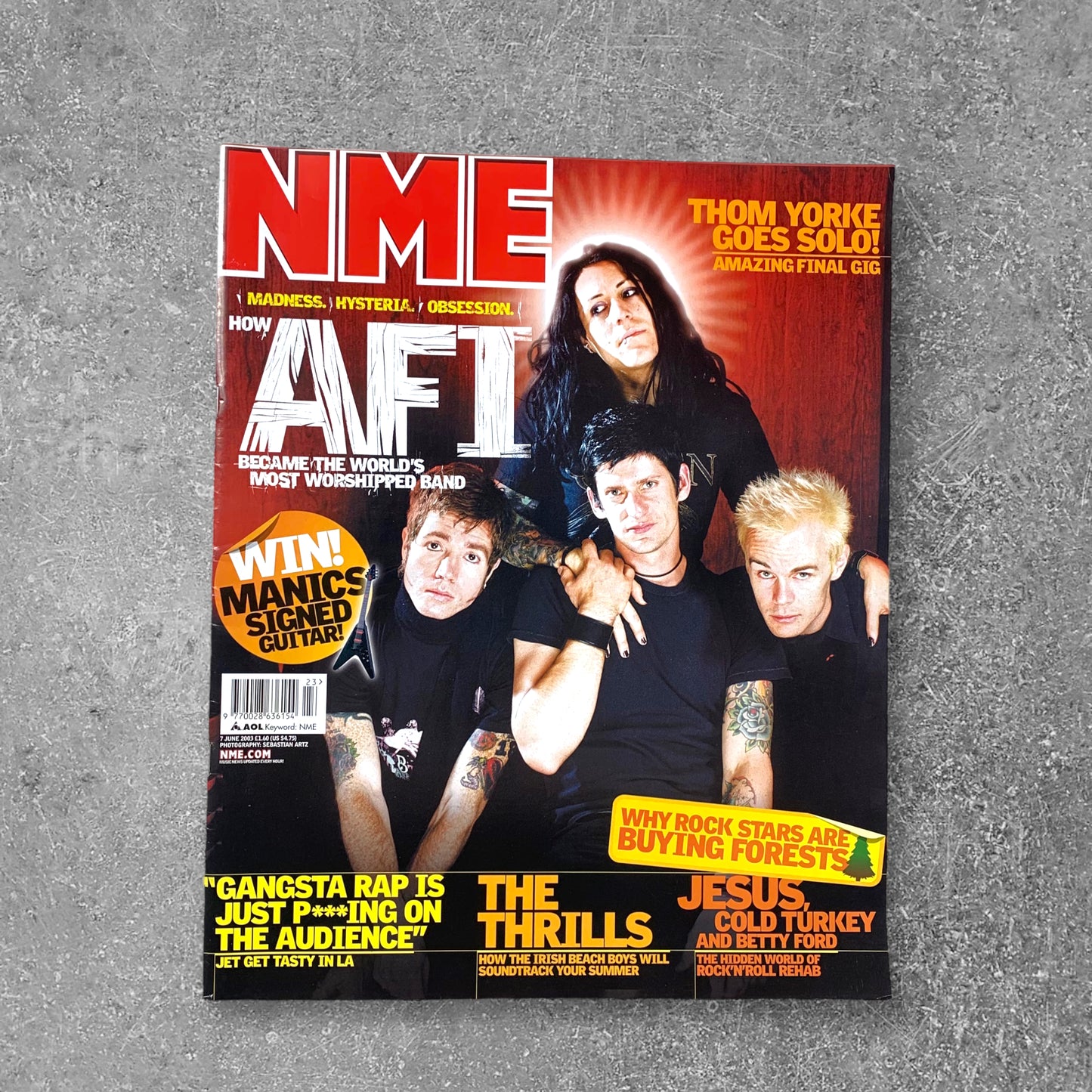 2003 AFI - The World's Most Worshipped Band - NME Magazine